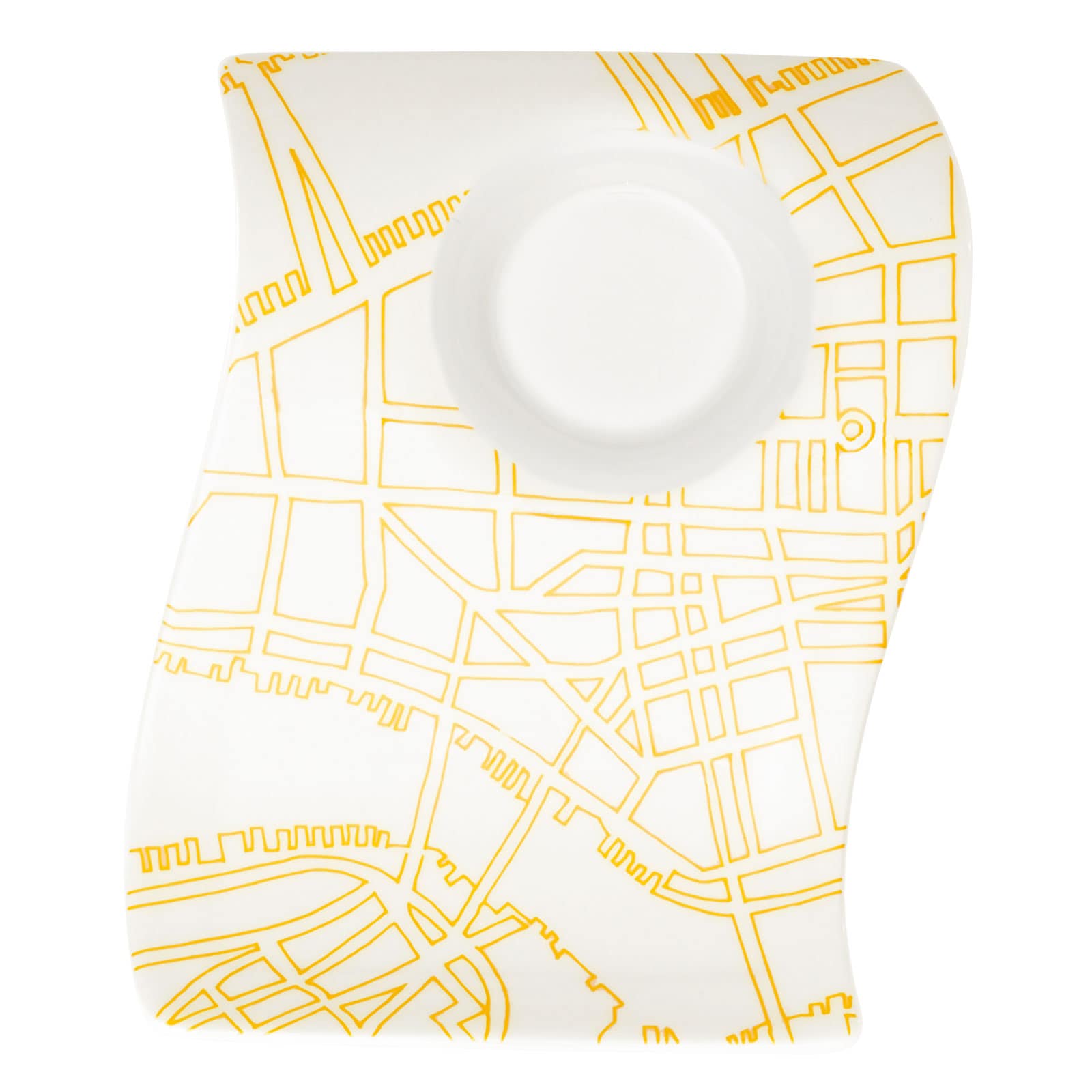 Villeroy & Boch NewWave Caff&egrave; New York Partyplate klein 17 x 13 cm 1. Wahl - Bild 1