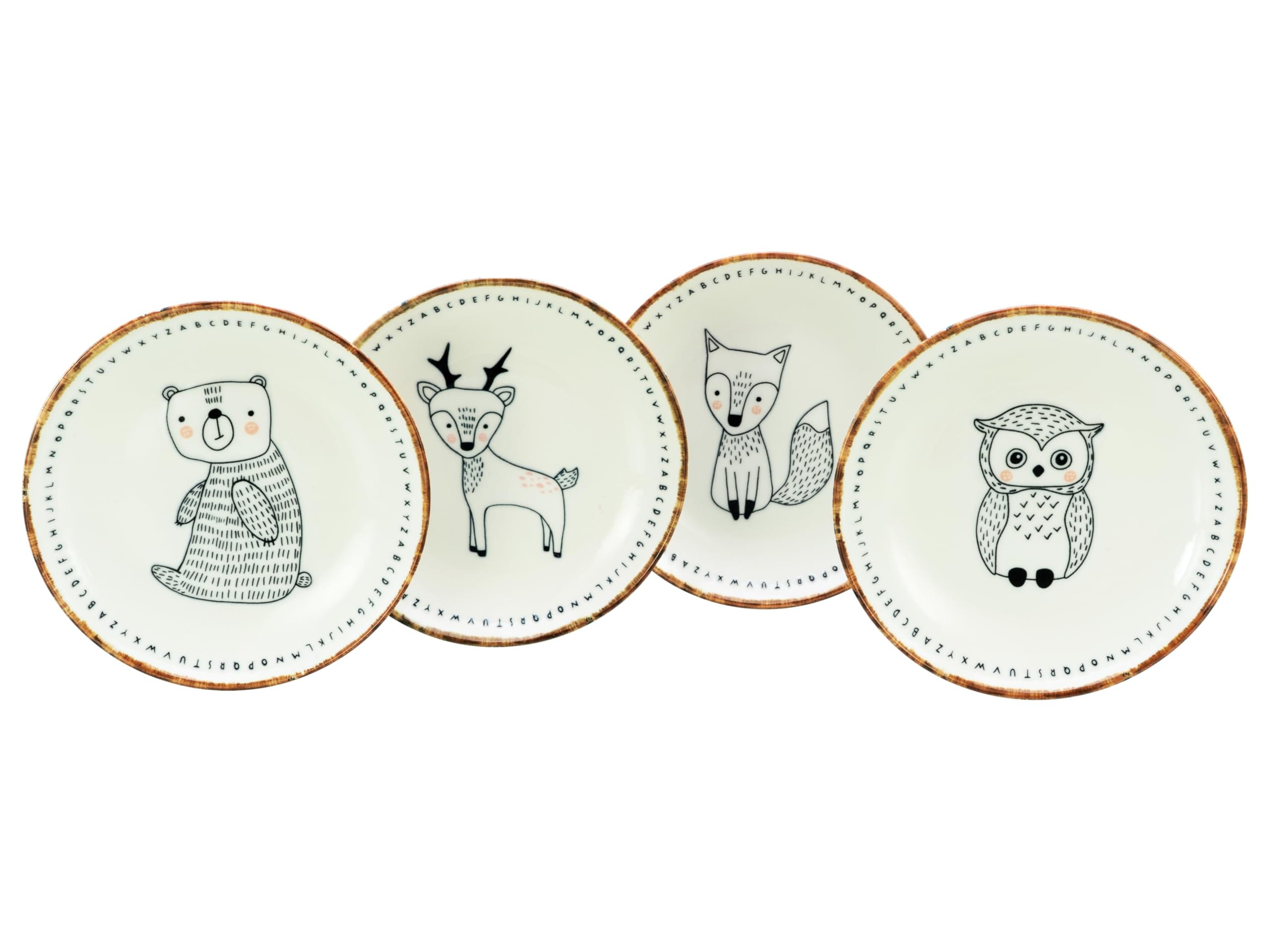 CreaTable - 21570 Freunde des Waldes, Schale 18.5 cm 4-tlg - Bild 1
