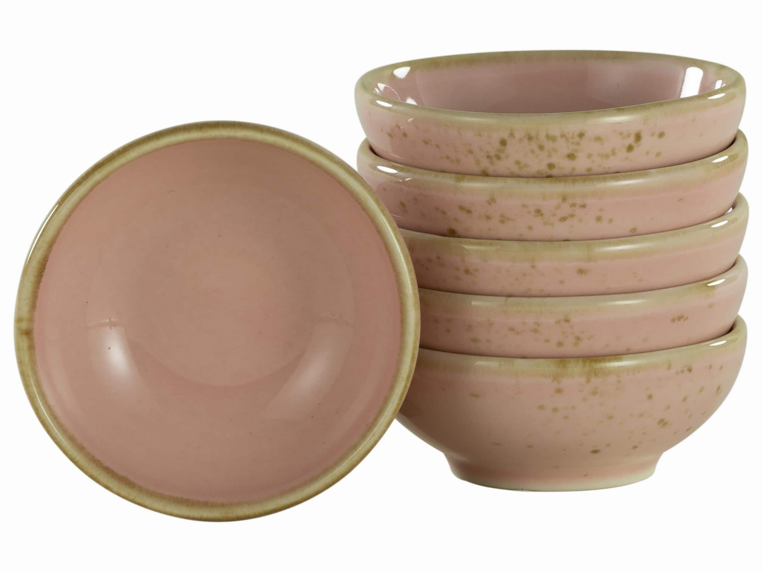 Creatable, 21974, Serie NATURE COLLECTION, Ros&eacute;, 6-teiliges Geschirrset, Sojaschale - Bild 1