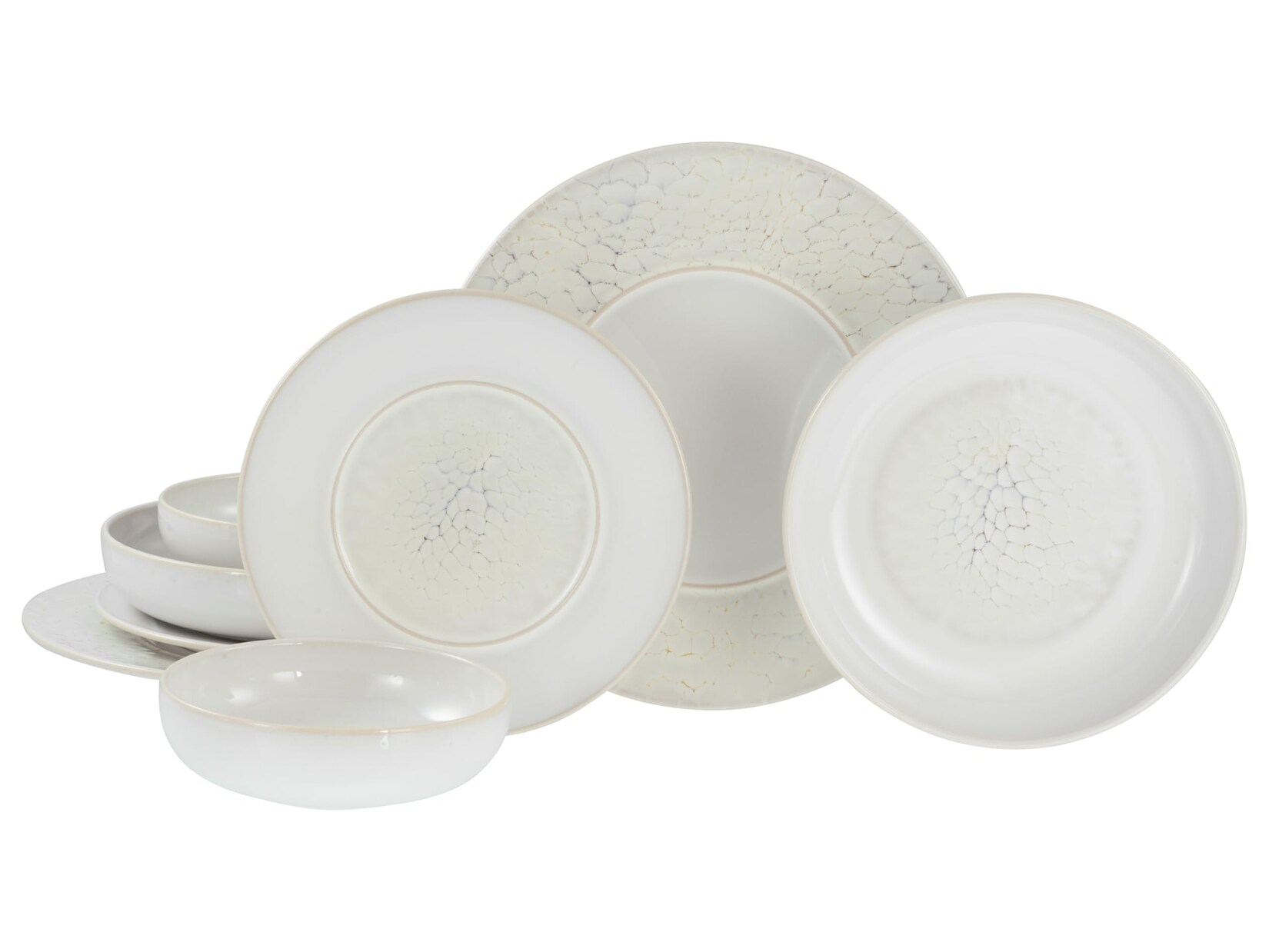 24554 Serie Unico Toscania Teller Set 8-tlg Geschirrset 2 Personen