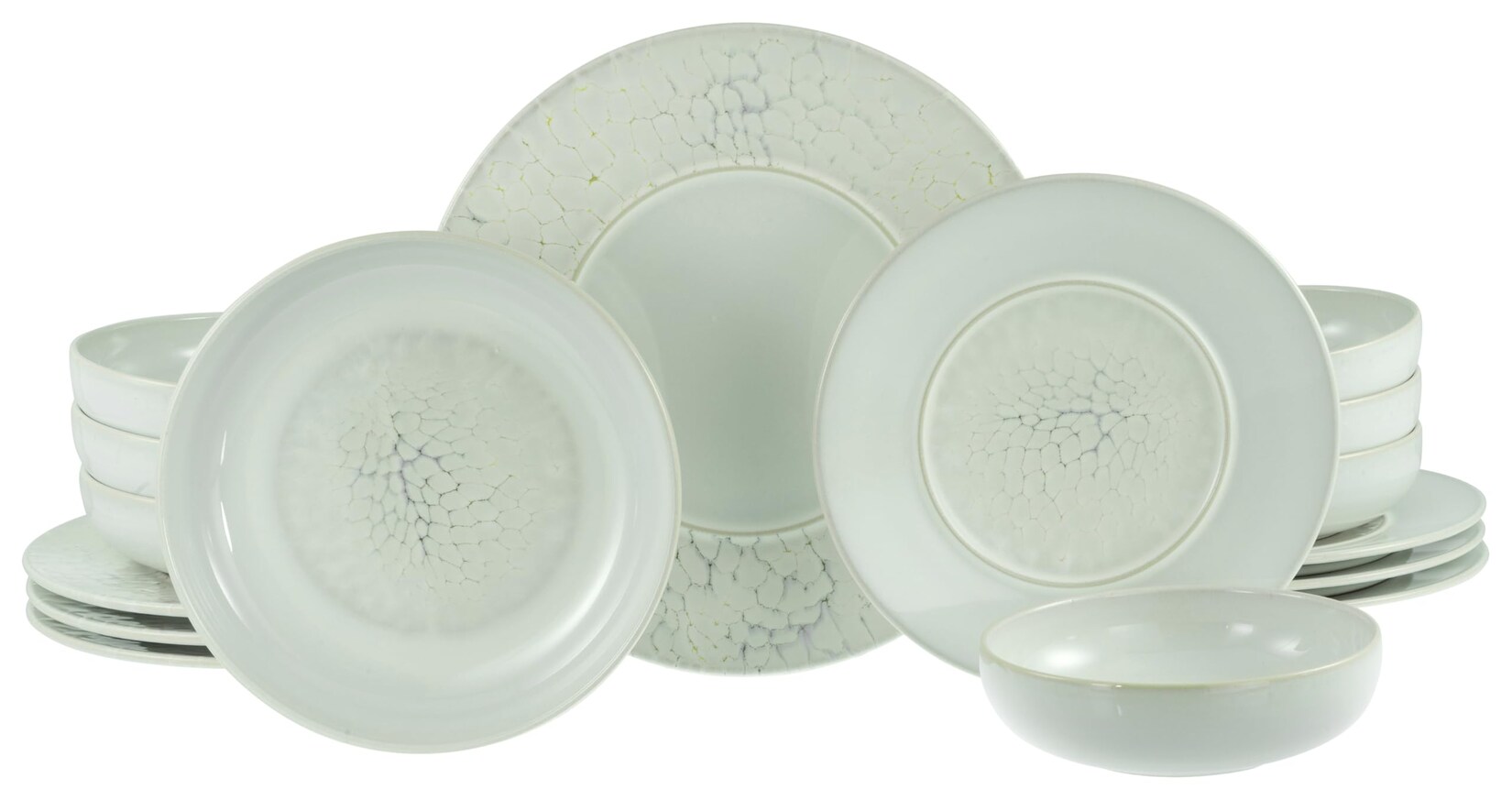 Teller Set 24556 Serie Unico Toscania 16-tlg Geschirrset 4 Personen