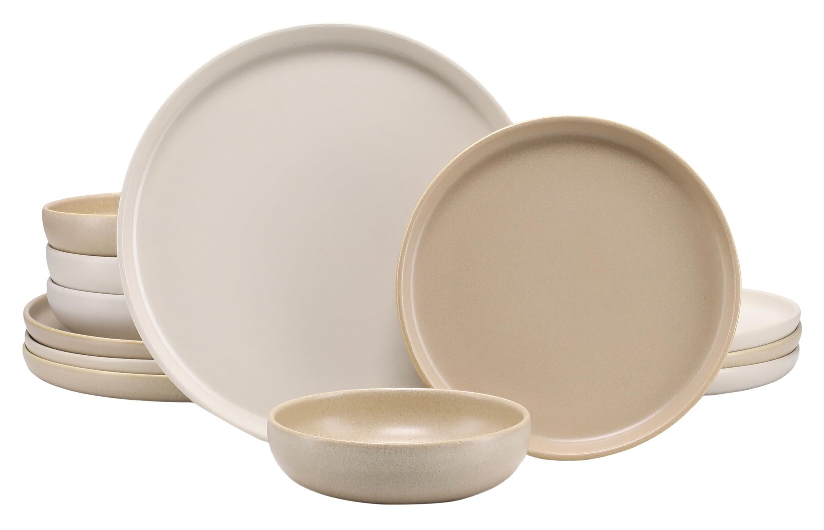 24741 Serie Uno Toscana Teller Set12-tlg. Geschirrset 4 Personen