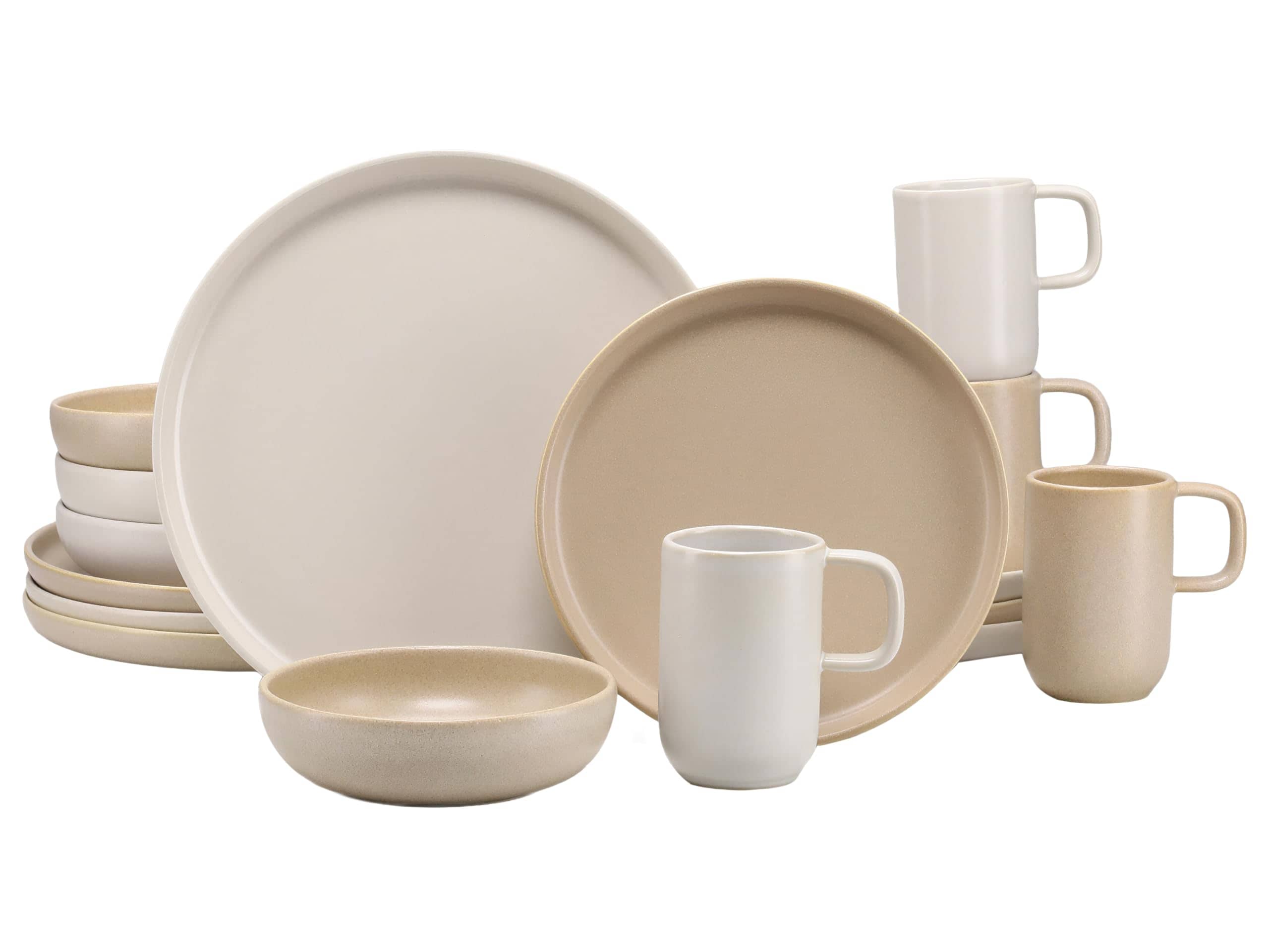 CreaTable 24742 Serie Uno Toscana Kombiservice 16-tlg. Geschirrset 4 Personen - Bild 1