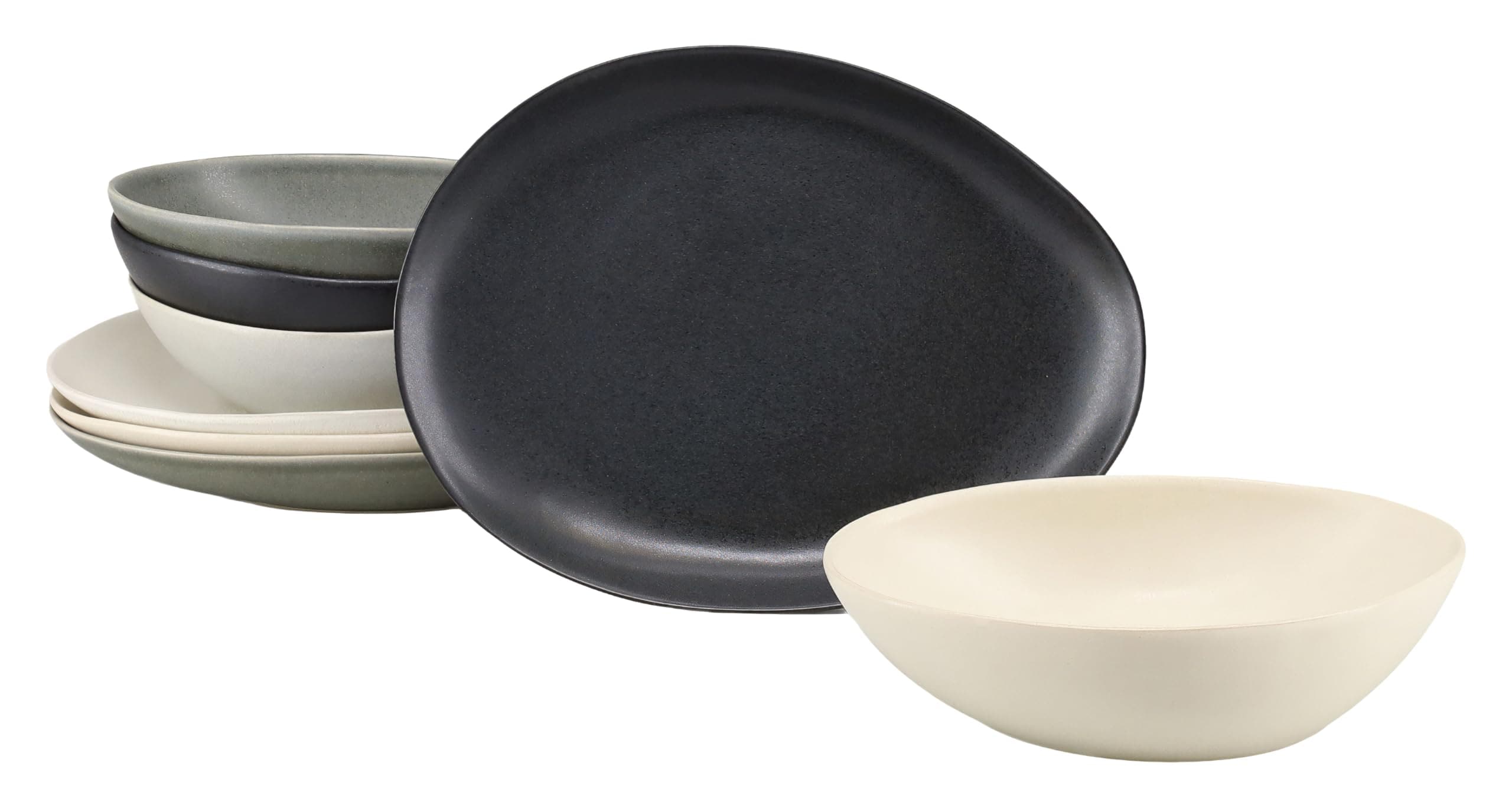 CreaTable - 24743 Pietra Bunt, Tafelservice 8-tlg - Bild 1