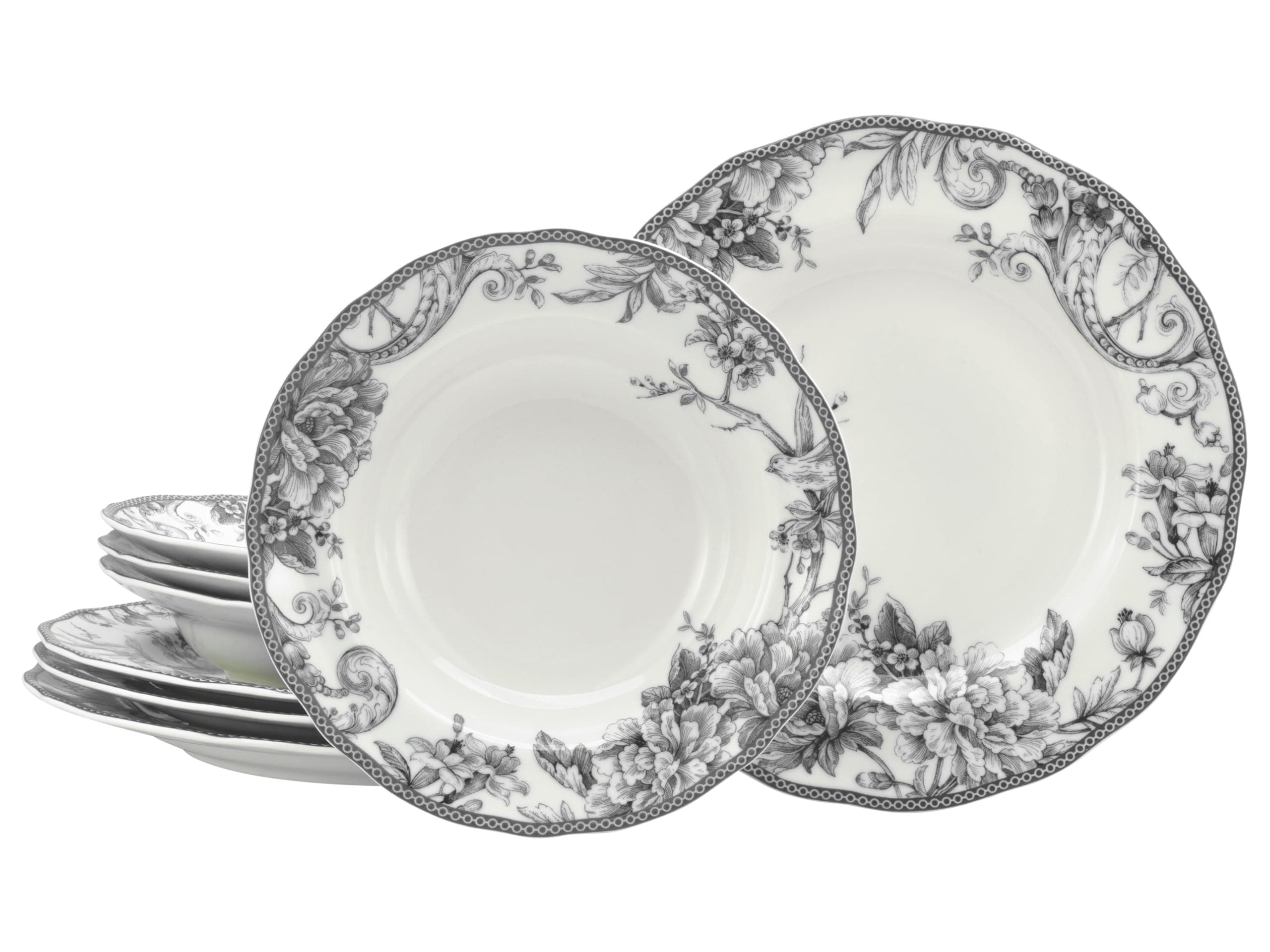 CreaTable - 24770 Adelaide Grau, Tafelservice 8-tlg - Bild 1