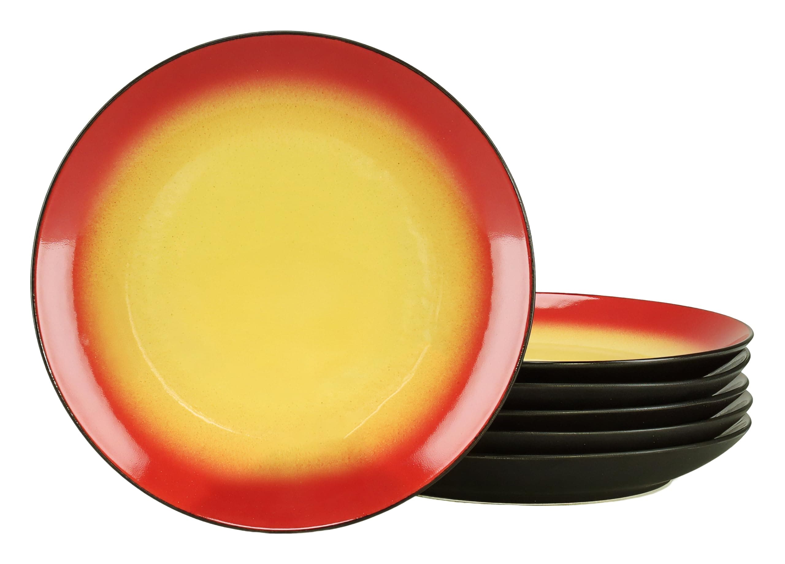 CreaTable - 24918, Hot Red - Speiseteller 6-tlg - Bild 1
