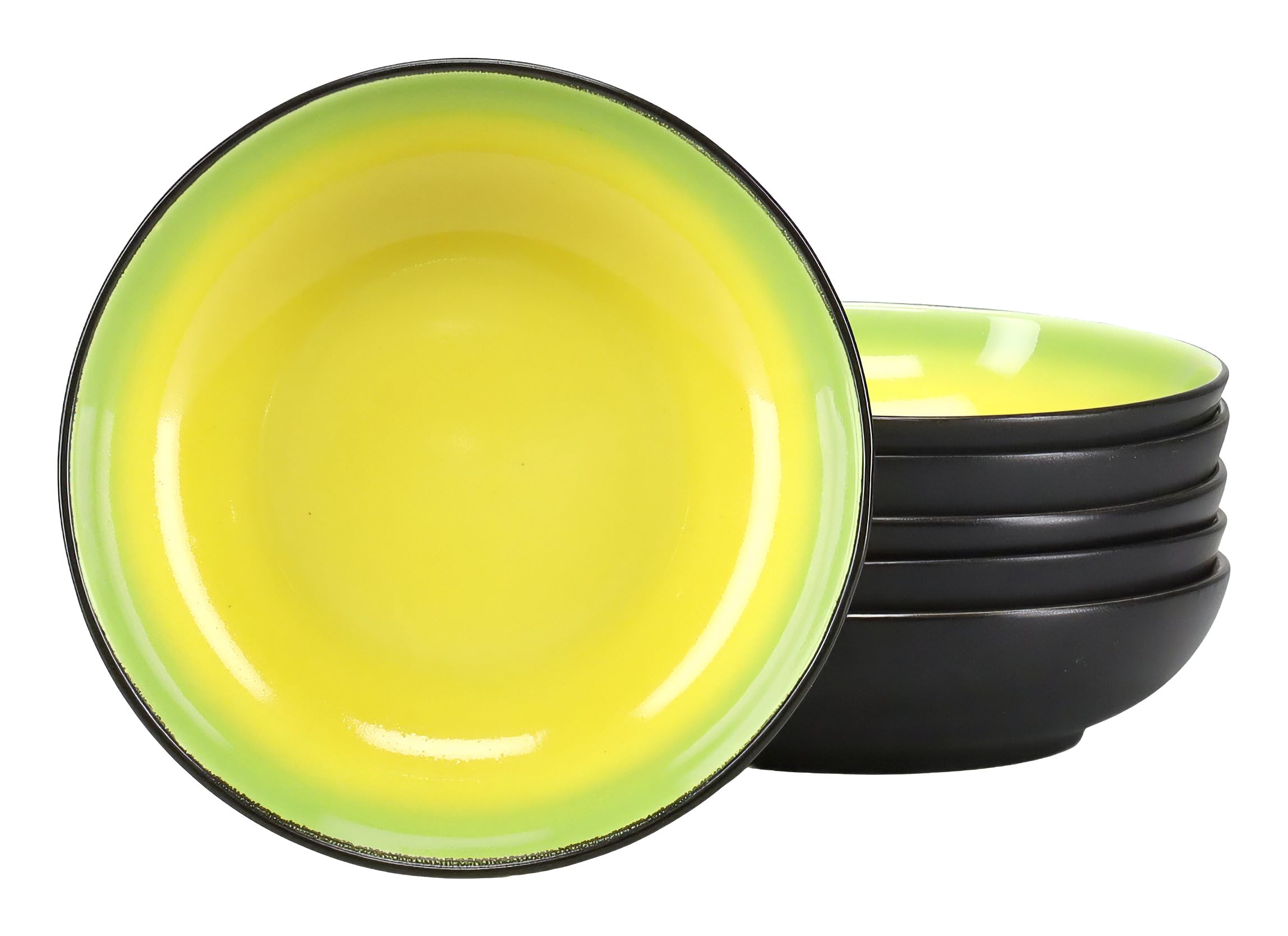 CreaTable - 24922, Hot Green - Suppenteller 6-tlg - Bild 1