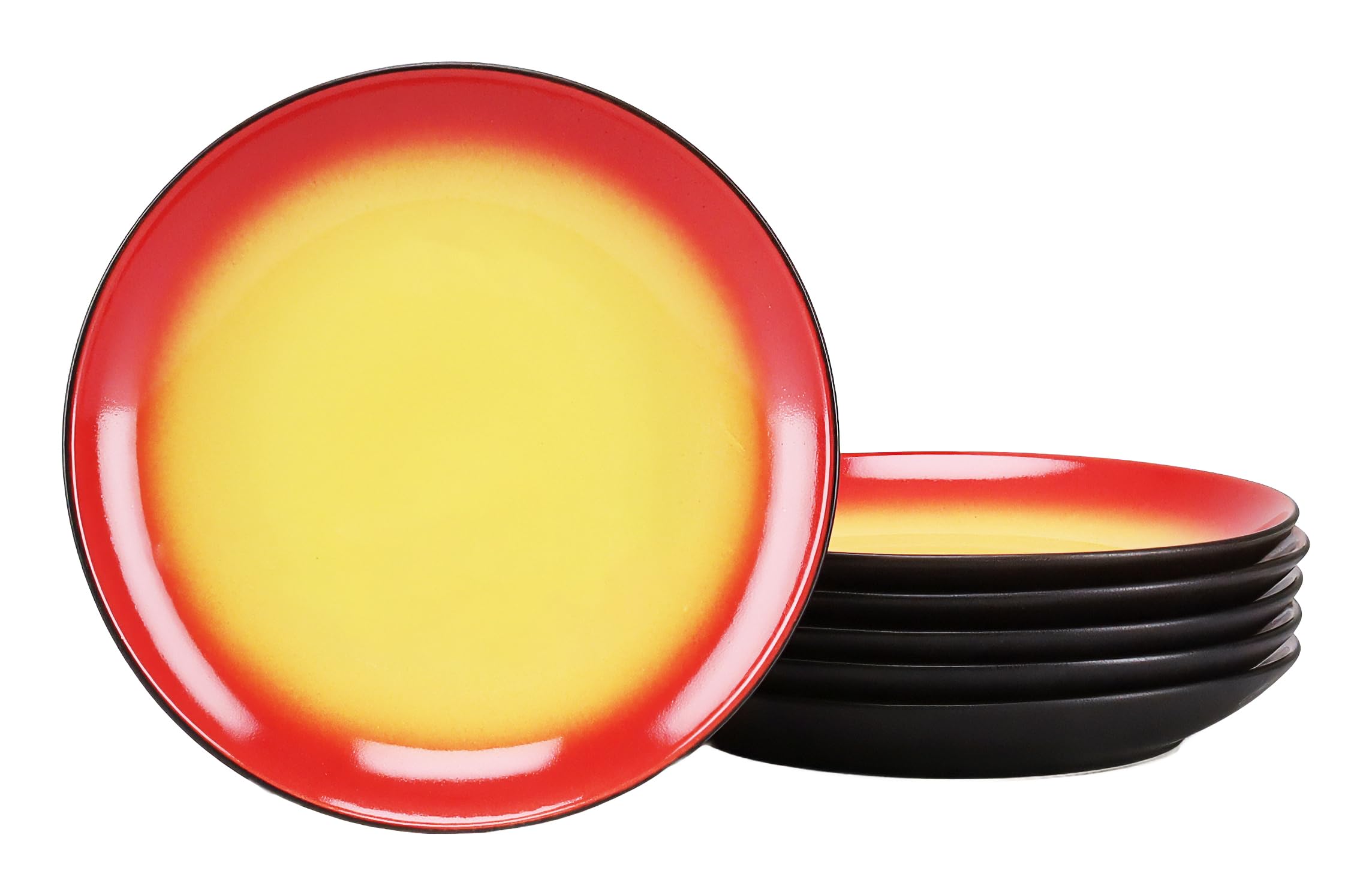 CreaTable - 24923, Hot Red - Dessertteller 6-tlg - Bild 1
