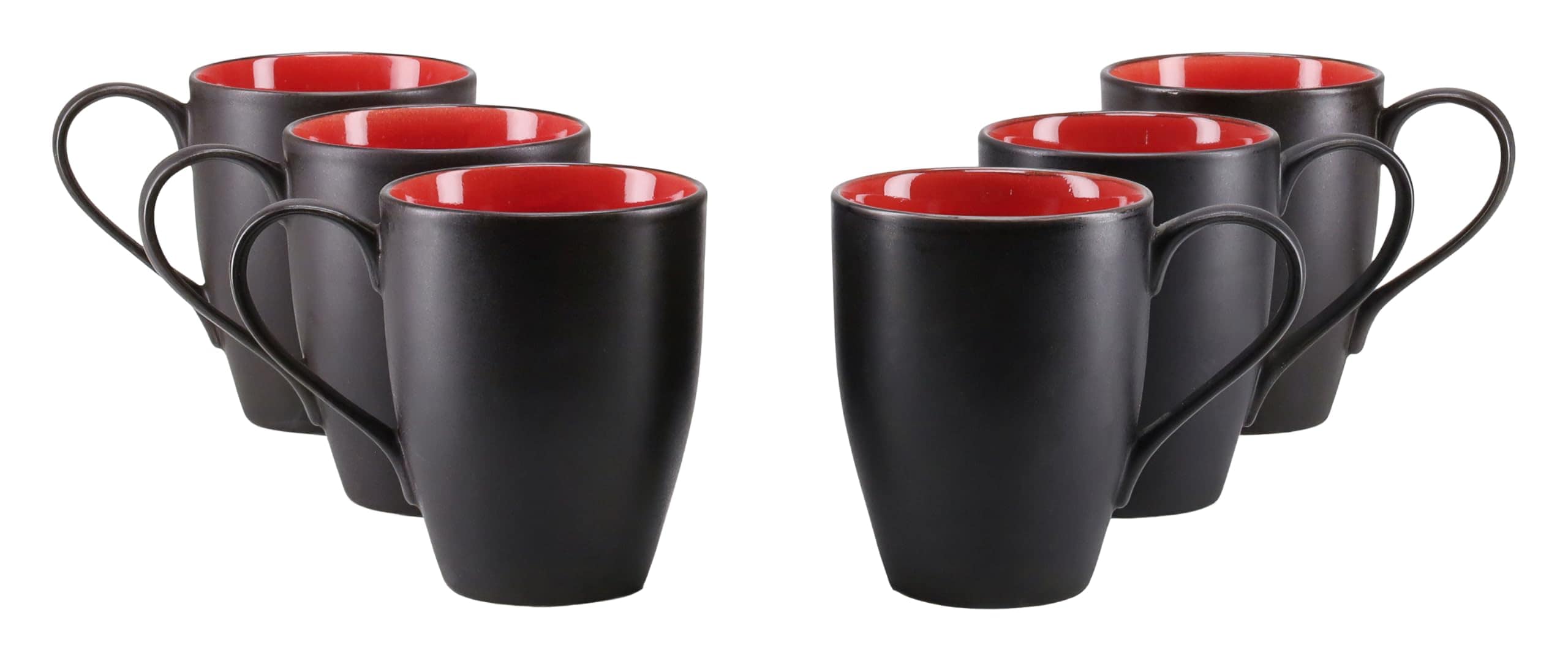 CreaTable - 24925, Hot Red - Kaffeebecher 6-tlg - Bild 1