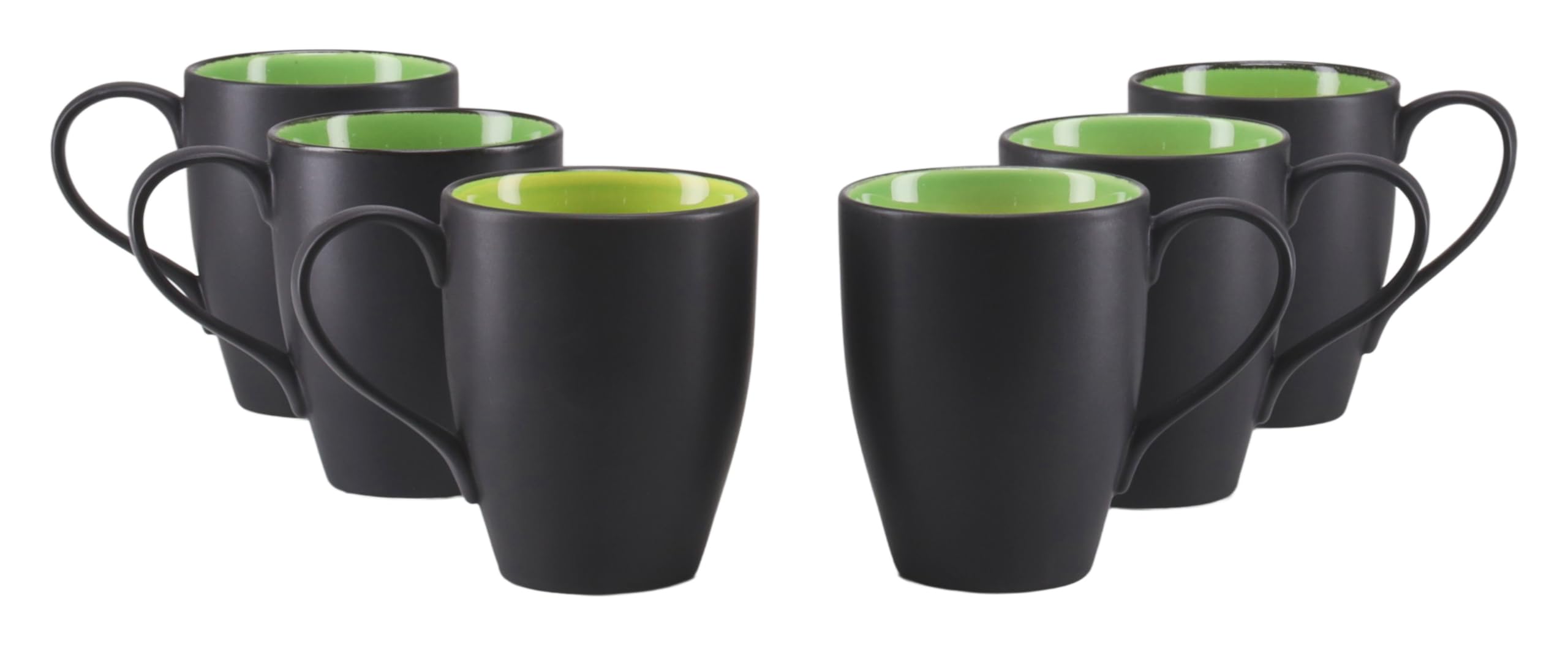 CreaTable - 24926, Hot Green - Kaffeebecher 6-tlg - Bild 1