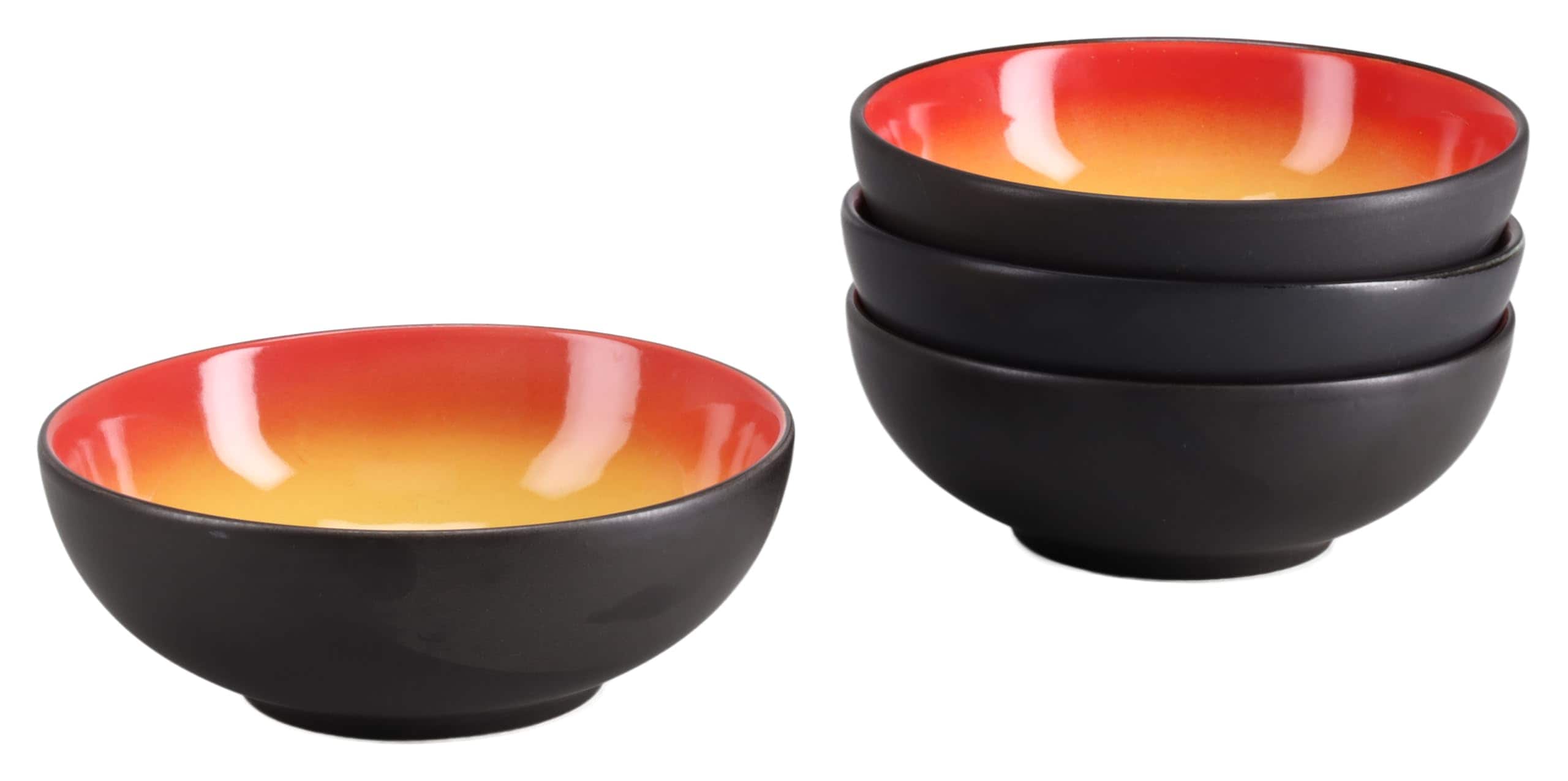 CreaTable - 24927, Hot Red - Smoothie Bowl 4-tlg - Bild 1
