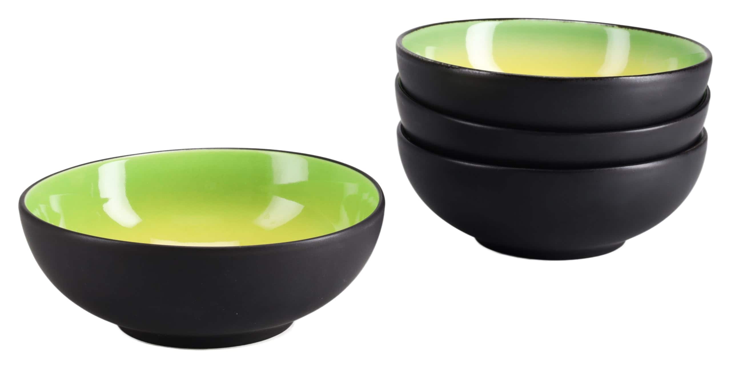 CreaTable - 24928, Hot Green - Smoothie Bowl 4-tlg - Bild 1