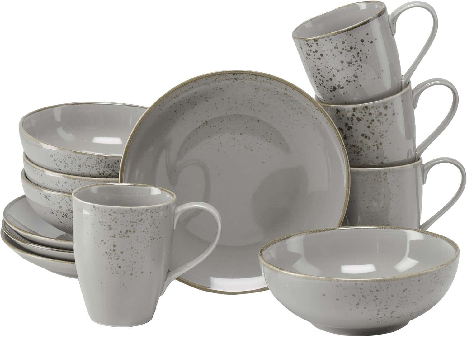 CreaTable - 24970, Nature Collection Stone - Kaffeeservice 12-tlg - Bild 1