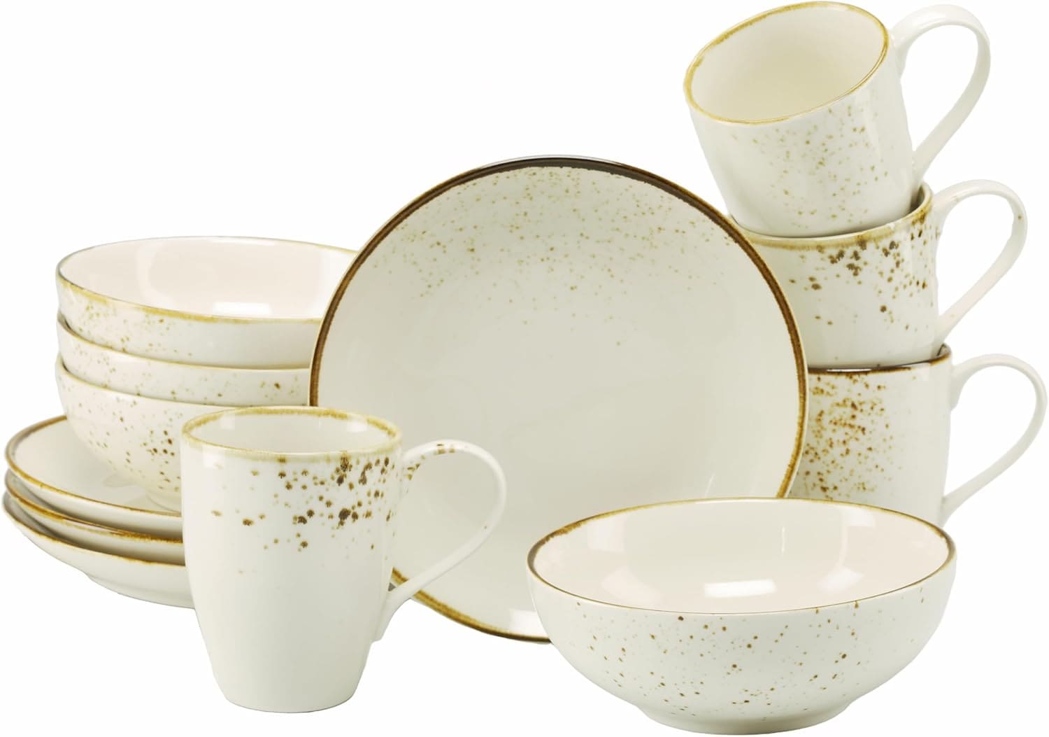 CreaTable - 24971, Nature Collection Creme - Kaffeeservice 12-tlg - Bild 1