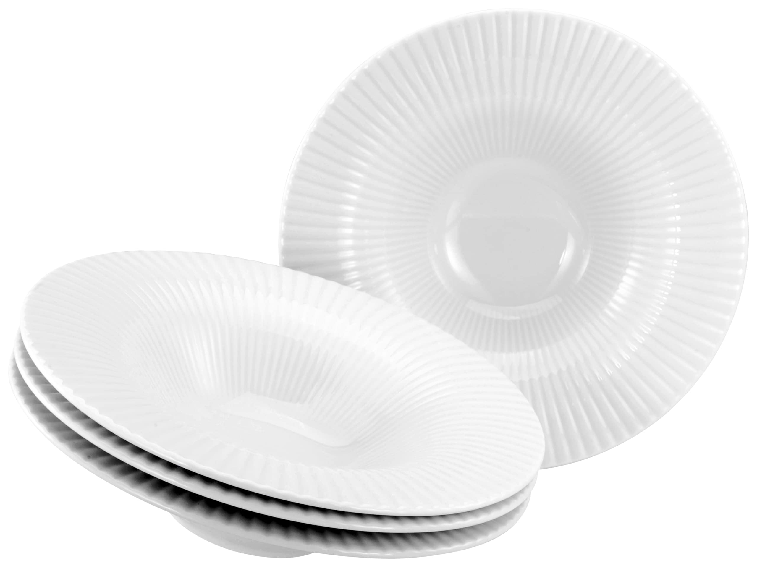 Creatable 24976 Serie Allegra Magic Weiss 4-tlg Geschirrset f&uuml;r 4 Personen - Bild 1