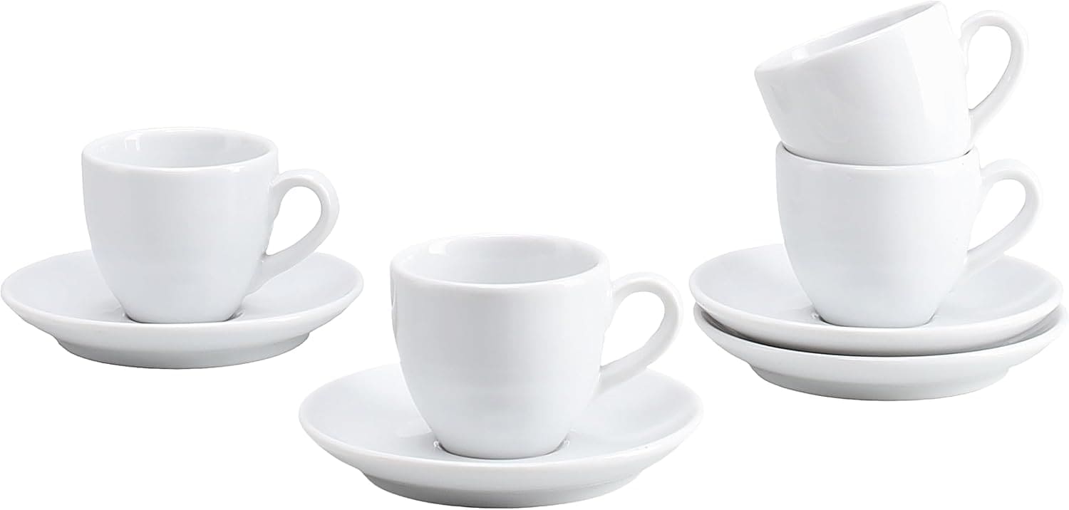 Creatable 24986 Serie Bistrot Weiss 4-tlg Geschirrset  Espresso Set - Bild 1