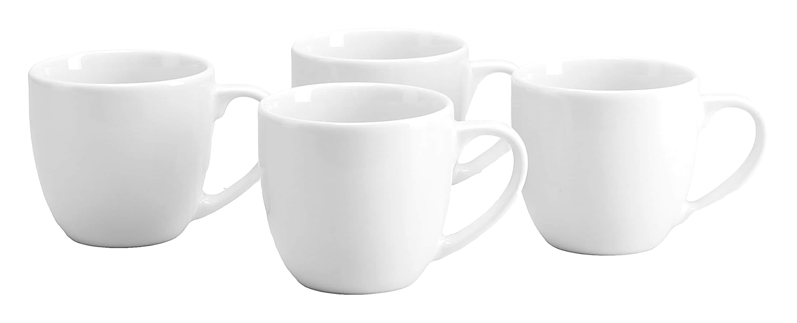 Creatable 24987 Serie Bistrot Weiss Kaffeebecher Set 4-tlg. Geschirrset - Bild 1