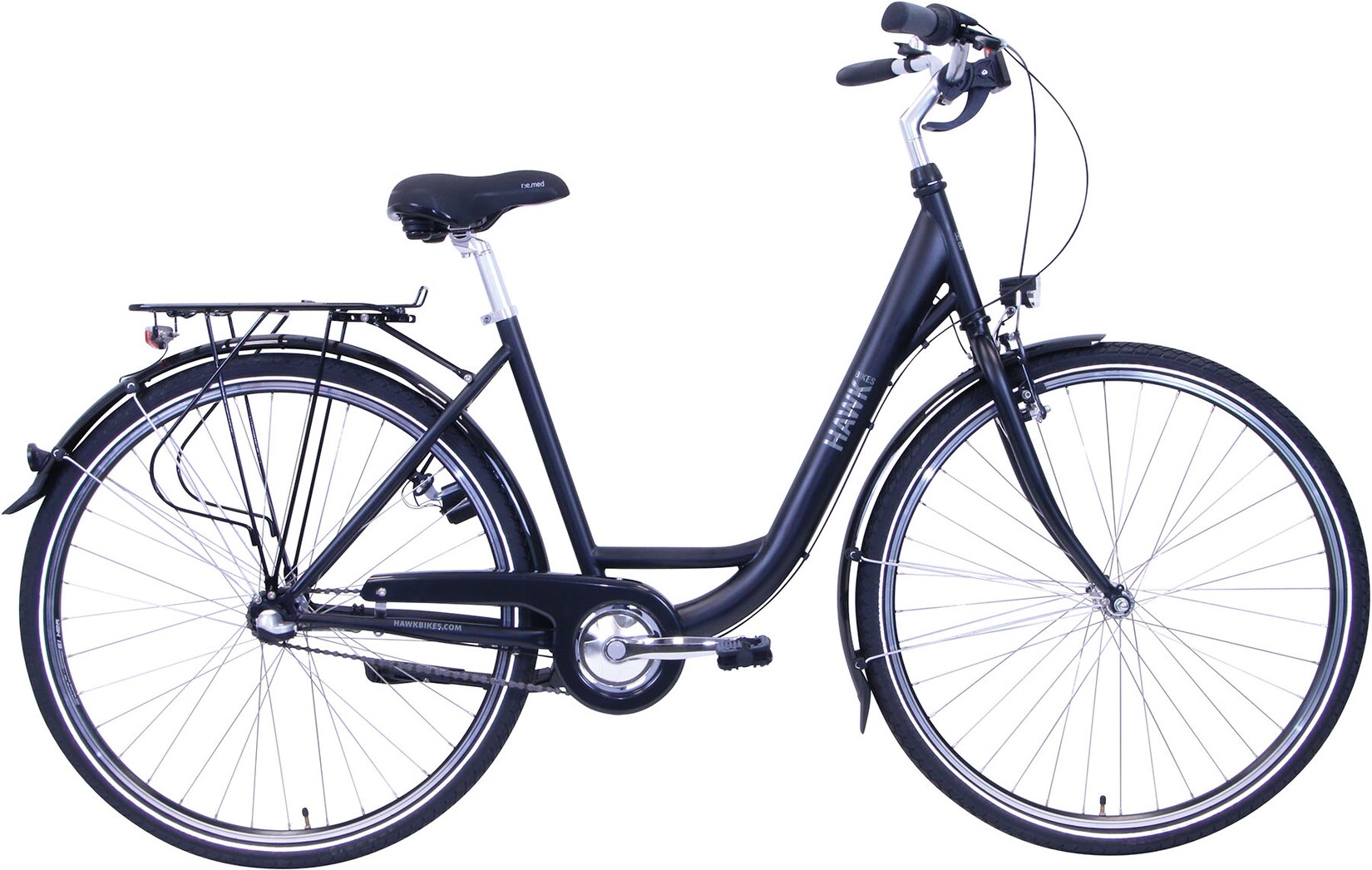 Hawk City Wave Premium Cityrad Damen 26 Zoll 43 cm Wave - Anthrazit
