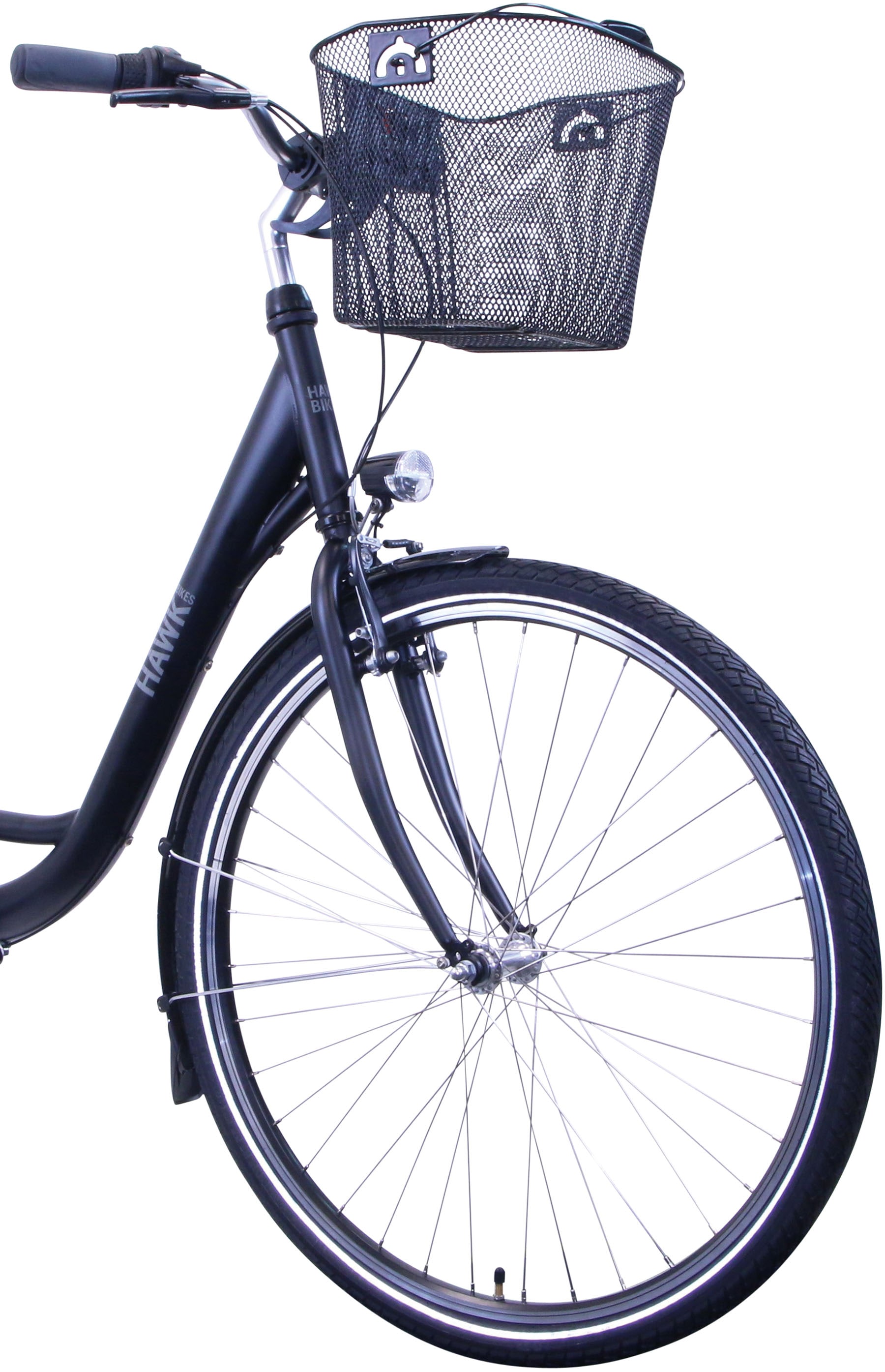 Hawk City Wave Premium Plus Cityrad Damen 26 Zoll 43 cm Wave - Anthrazit - Bild 1