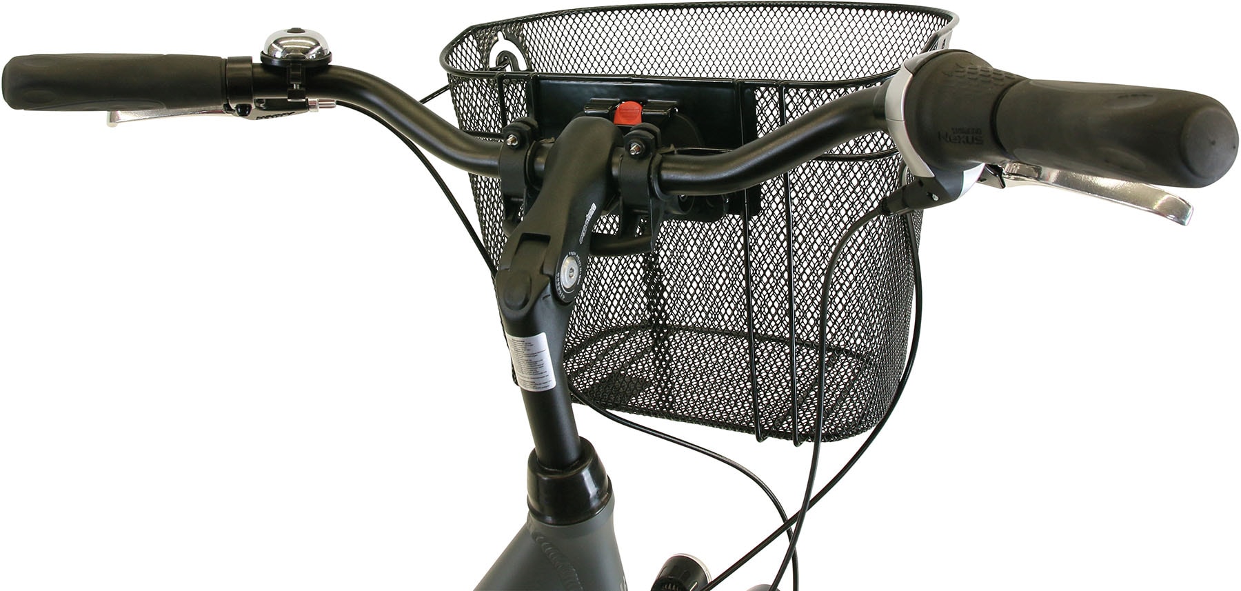 Hawk City Wave Deluxe Plus Cityrad Damen 26 Zoll 44 cm Wave - Anthrazit - Bild 1