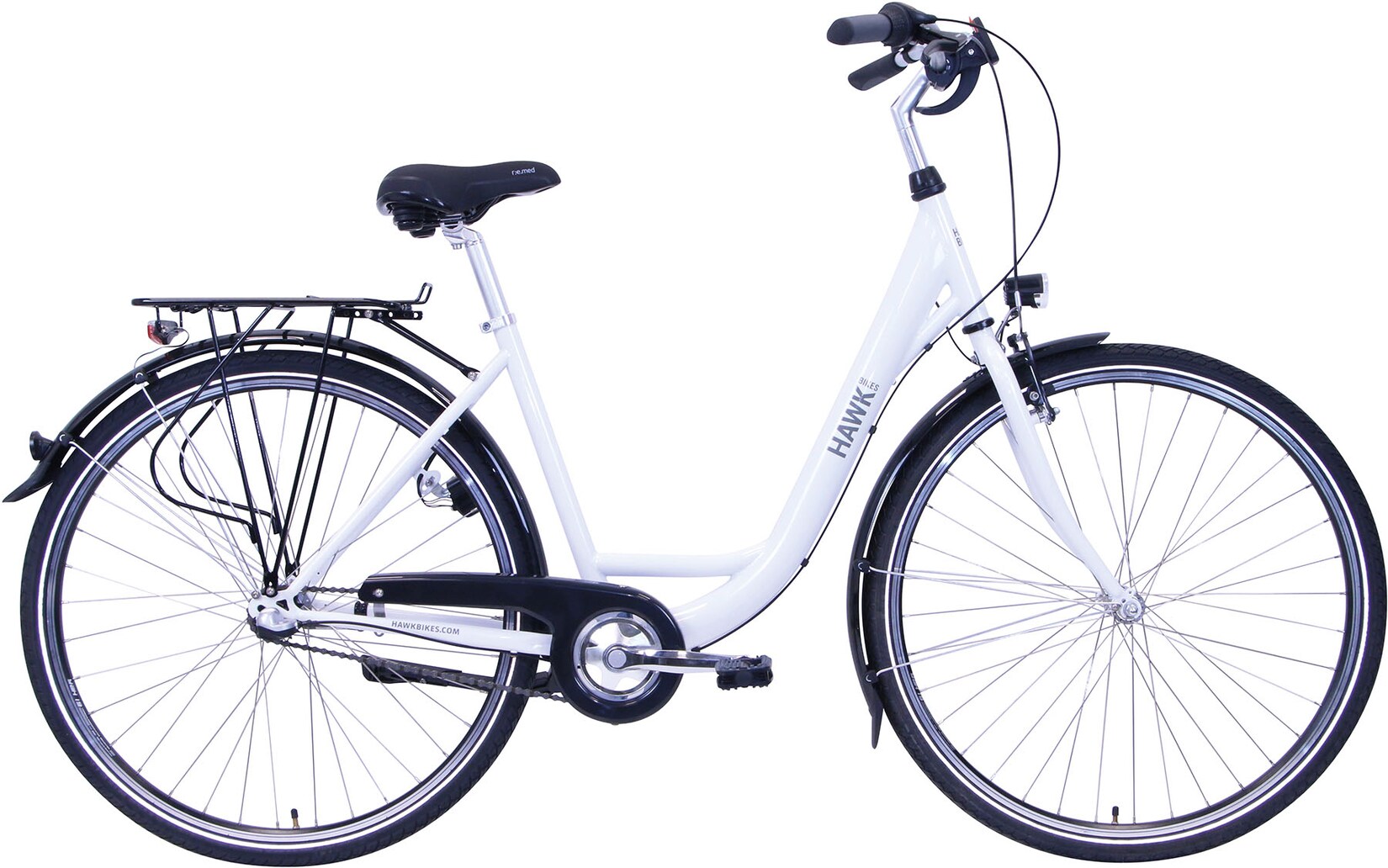Hawk City Wave Premium Cityrad Damen 28 Zoll 48 cm Wave - Anthrazit