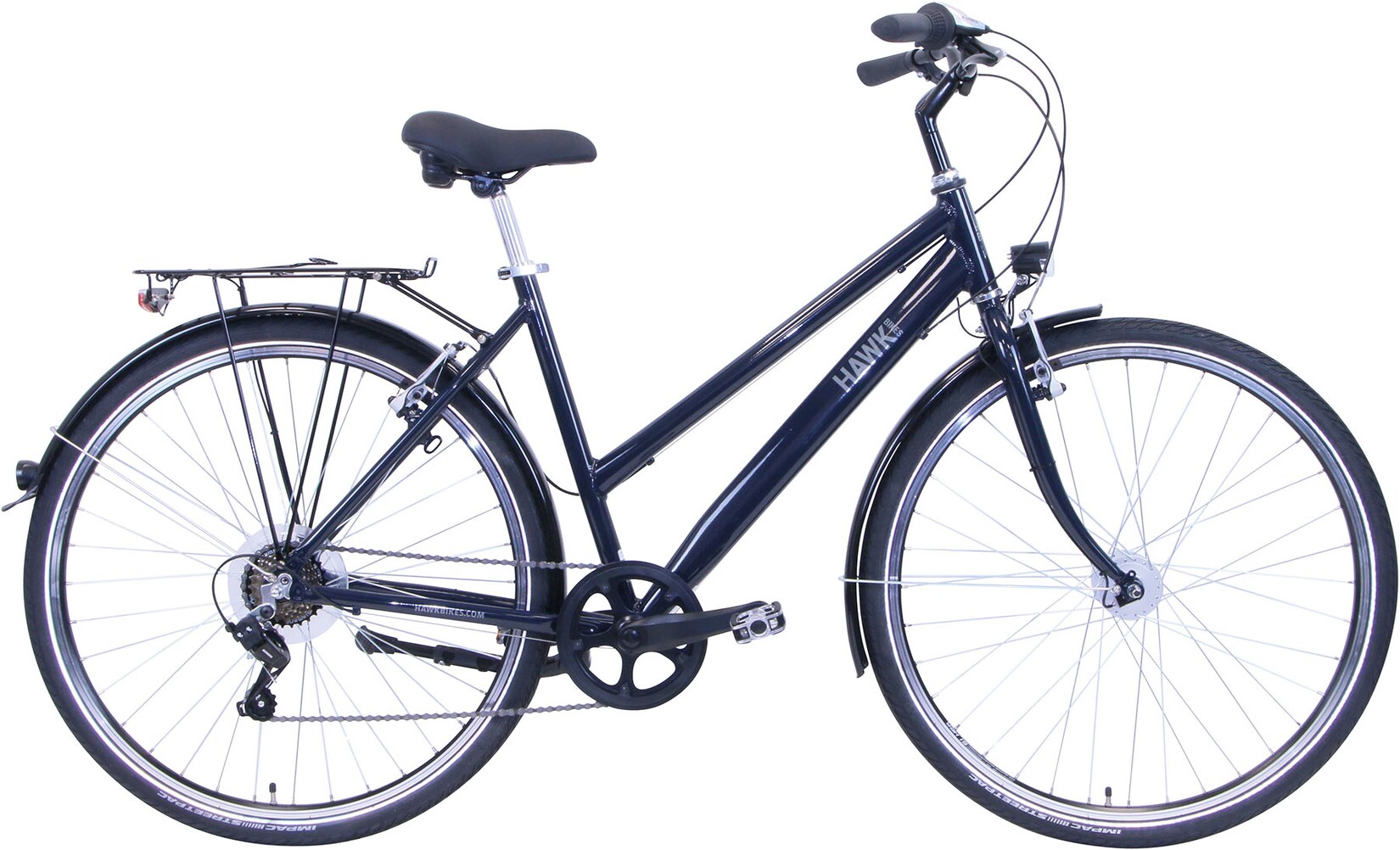 Hawk Citytrek Easy Lady Cityrad Damen 28 Zoll 51 cm Trapez - Anthrazit