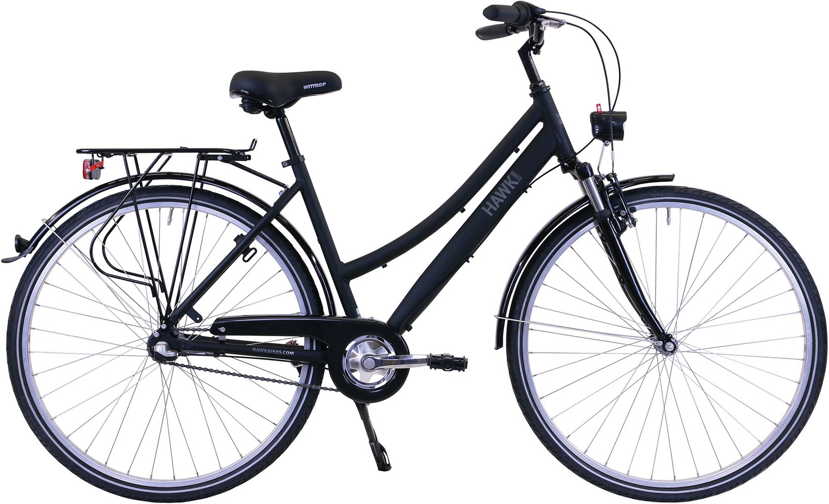 Hawk Citytrek Lady Premium Cityrad Damen 28 Zoll 48 cm Trapez - Anthrazit