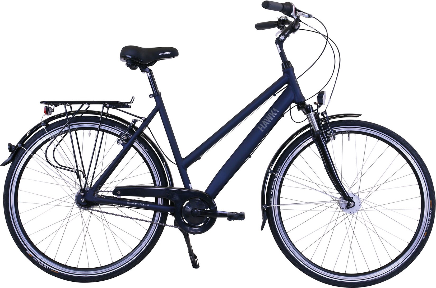 Hawk Citytrek Lady Deluxe Cityrad Damen 28 Zoll 53 cm Trapez - Anthrazit