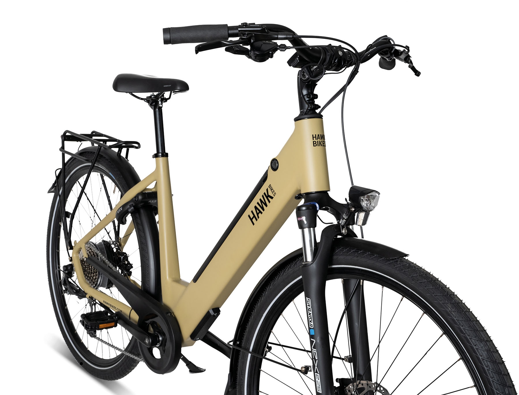 Hawk E-Trekking Lady E-Bike Damen 28 Zoll 50 cm Wave - Gelb - Bild 1