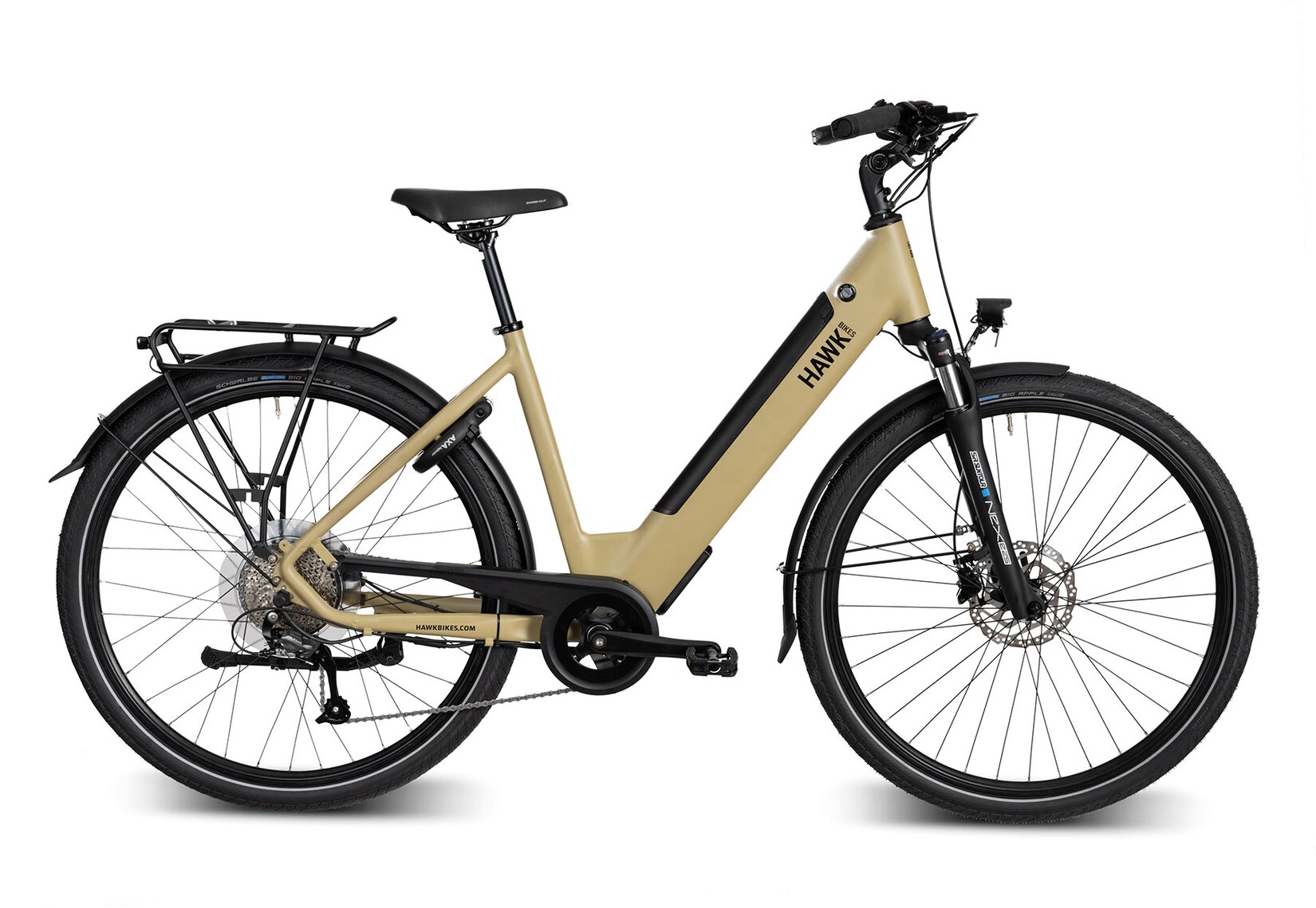 Hawk E-Trekking Lady E-Trekkingrad Damen 28 Zoll 50 cm Wave - Gelb