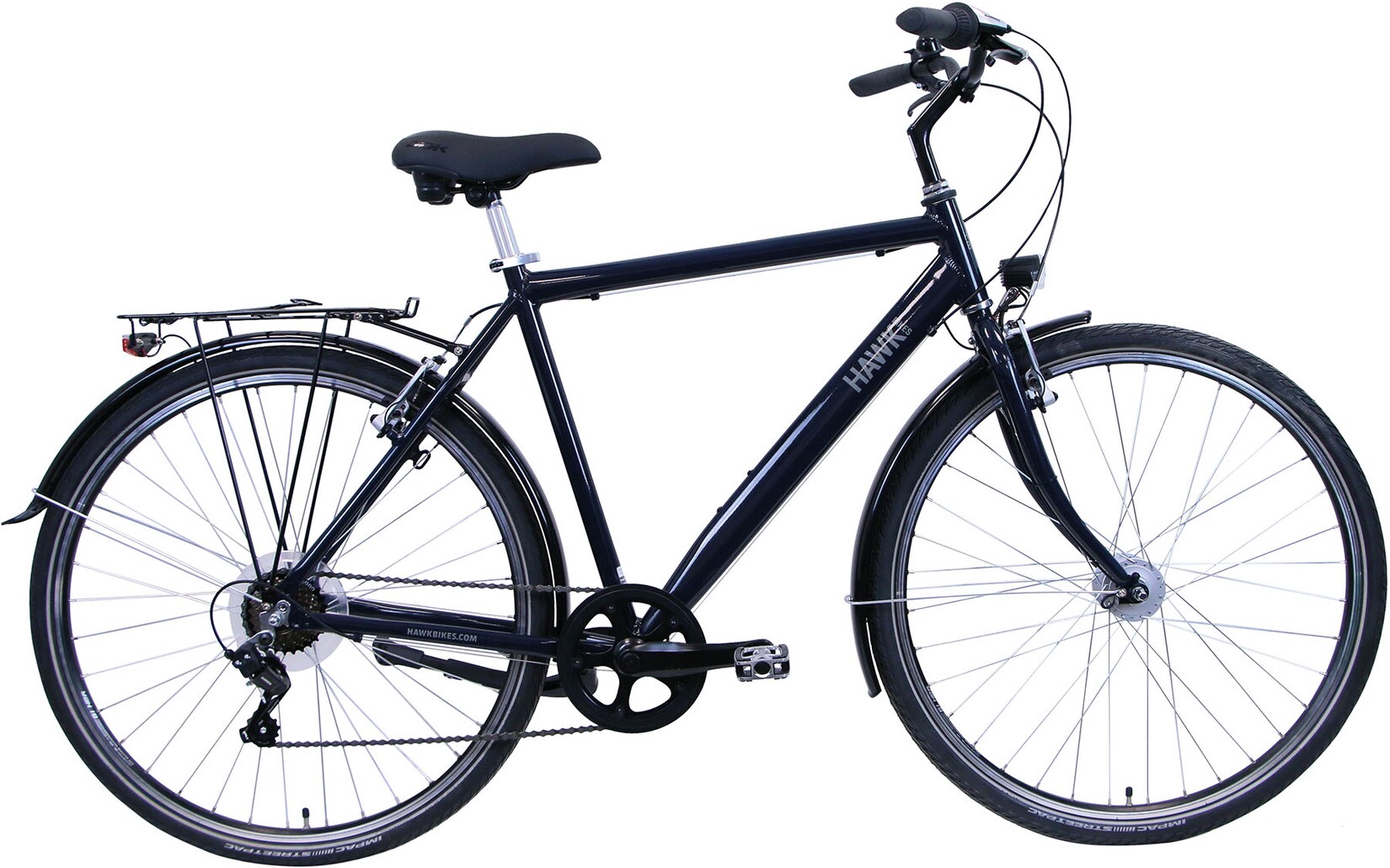 Hawk Citytrek Easy Gent Cityrad Herren 28 Zoll 55 cm Diamant - Anthrazit