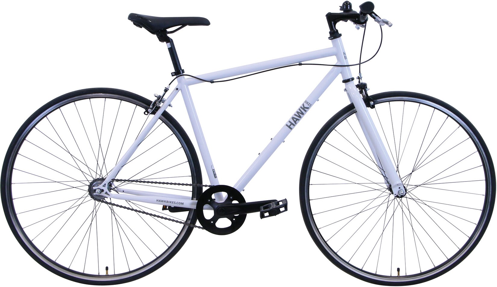 Hawk Vintage Singlespeed Renn-Fitness Herren 28 Zoll 48 cm Diamant - Blau
