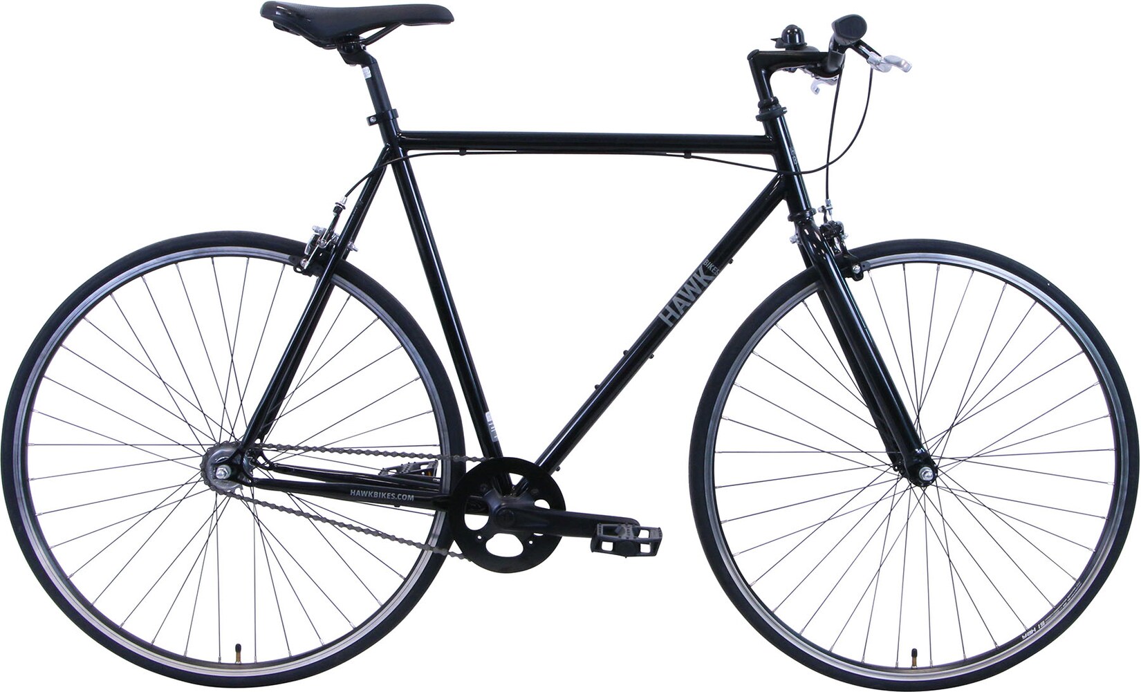 Hawk Vintage Singlespeed Renn-Fitness Herren 28 Zoll 60 cm Diamant - Blau