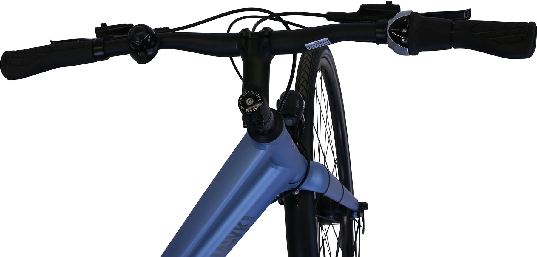 Hawk Trekking Lady Super Deluxe Trekkingrad Damen 28 Zoll 48 cm Trapez - Anthrazit - Bild 1