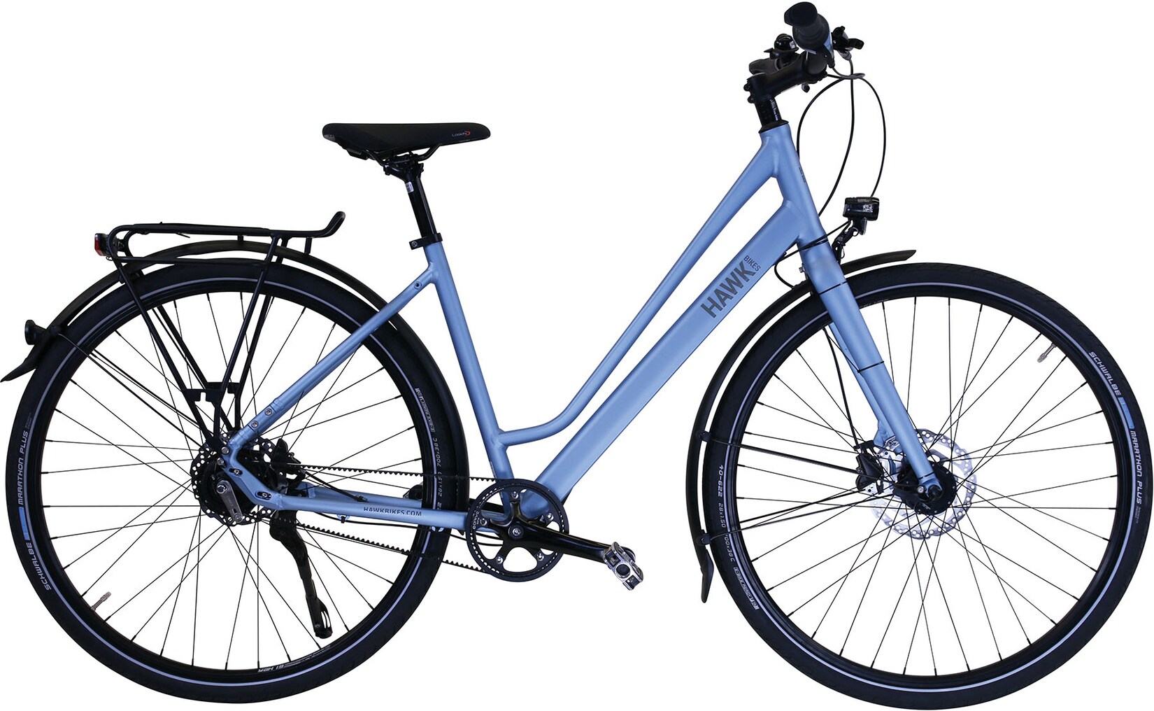 Hawk Trekking Lady Super Deluxe Trekkingrad Damen 28 Zoll 48 cm Trapez - Anthrazit