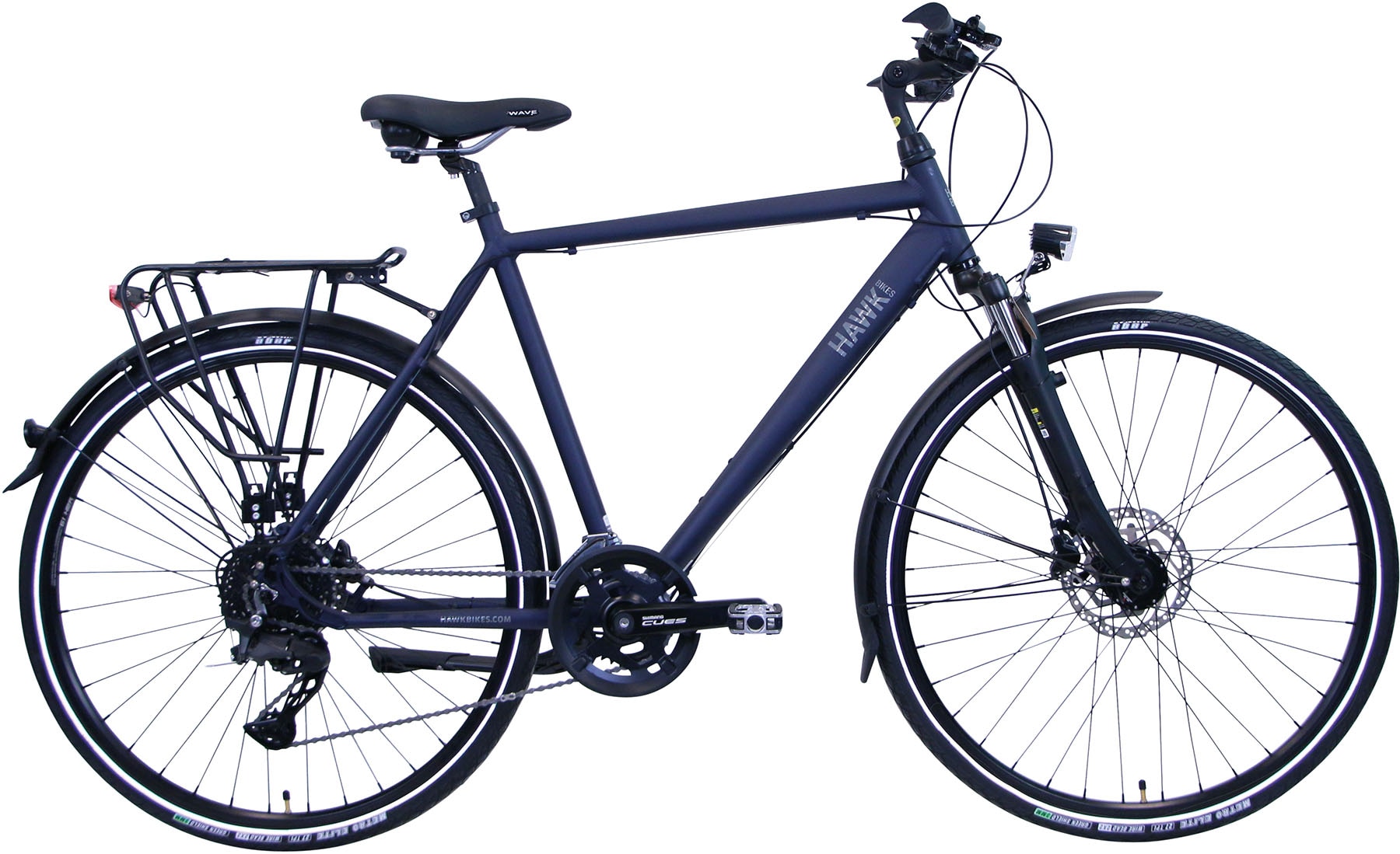 Hawk Trekking Gent Deluxe Trekkingrad Herren 28 Zoll 57 cm Diamant - Anthrazit - Bild 1