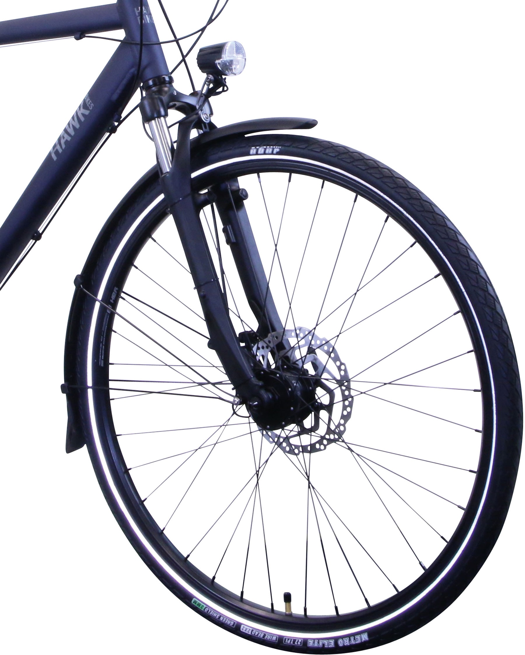 Hawk Trekking Gent Deluxe Plus Trekkingrad Herren 28 Zoll 57 cm Diamant - Anthrazit - Bild 1
