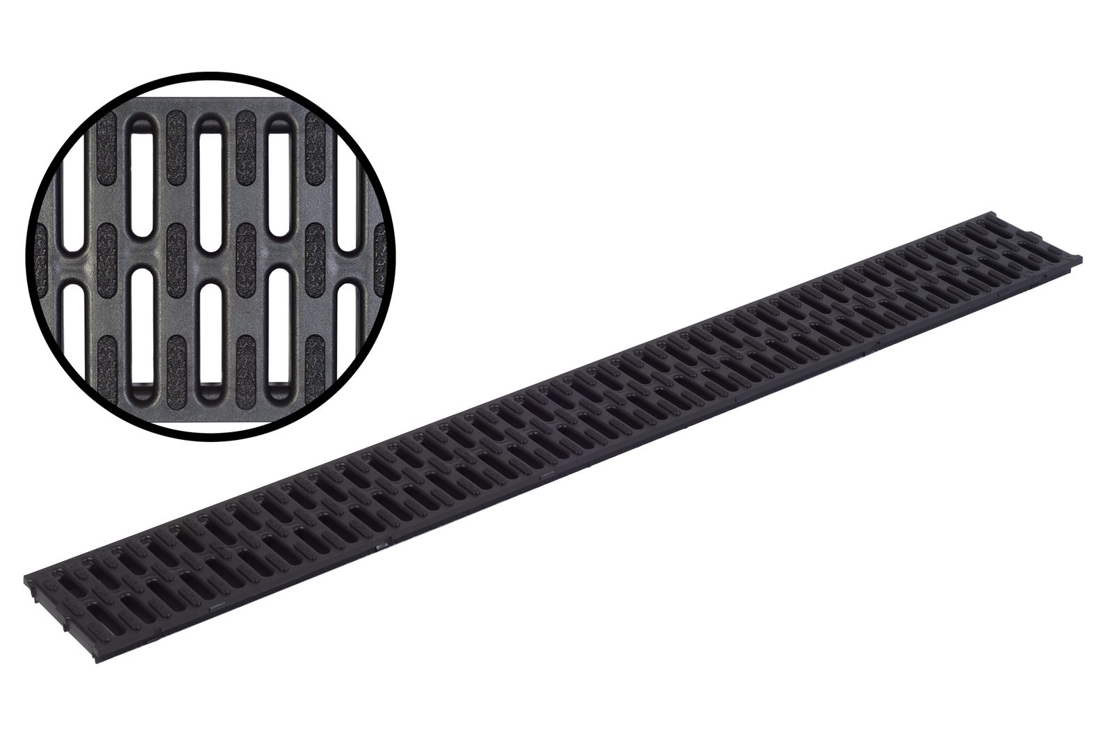 ACO Self&reg; Stegrost Microgrip Kunststoff | L&auml;nge: 100 cm - Breite: 11,8 cm - Bild 1