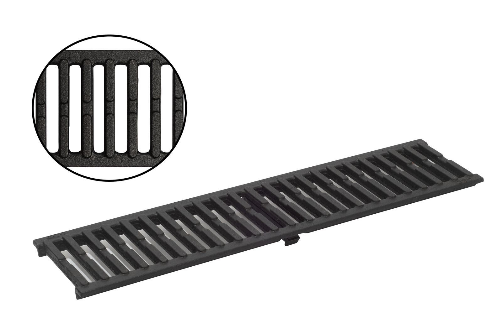 ACO Self&reg; Gussrost Gusseisen | L&auml;nge: 50 cm - Breite: 11,8 cm - Bild 1