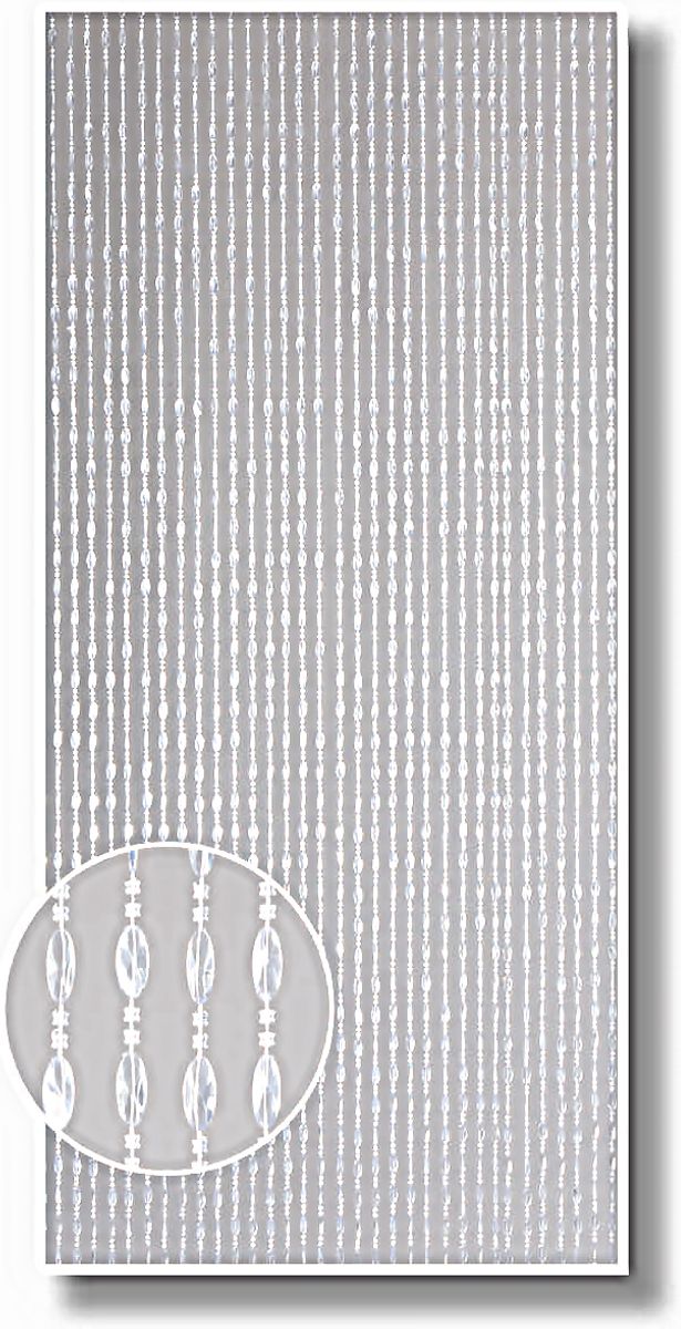 Conacord decona T&uuml;rvorhang Kristal 90x200cm Farbe: transparent - Bild 1