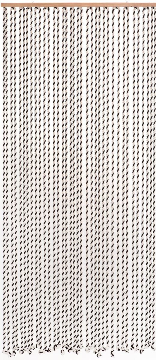 Conacord decona T&uuml;rvorhang Seil 90x200cm Farbe: beige schwarz - Bild 1