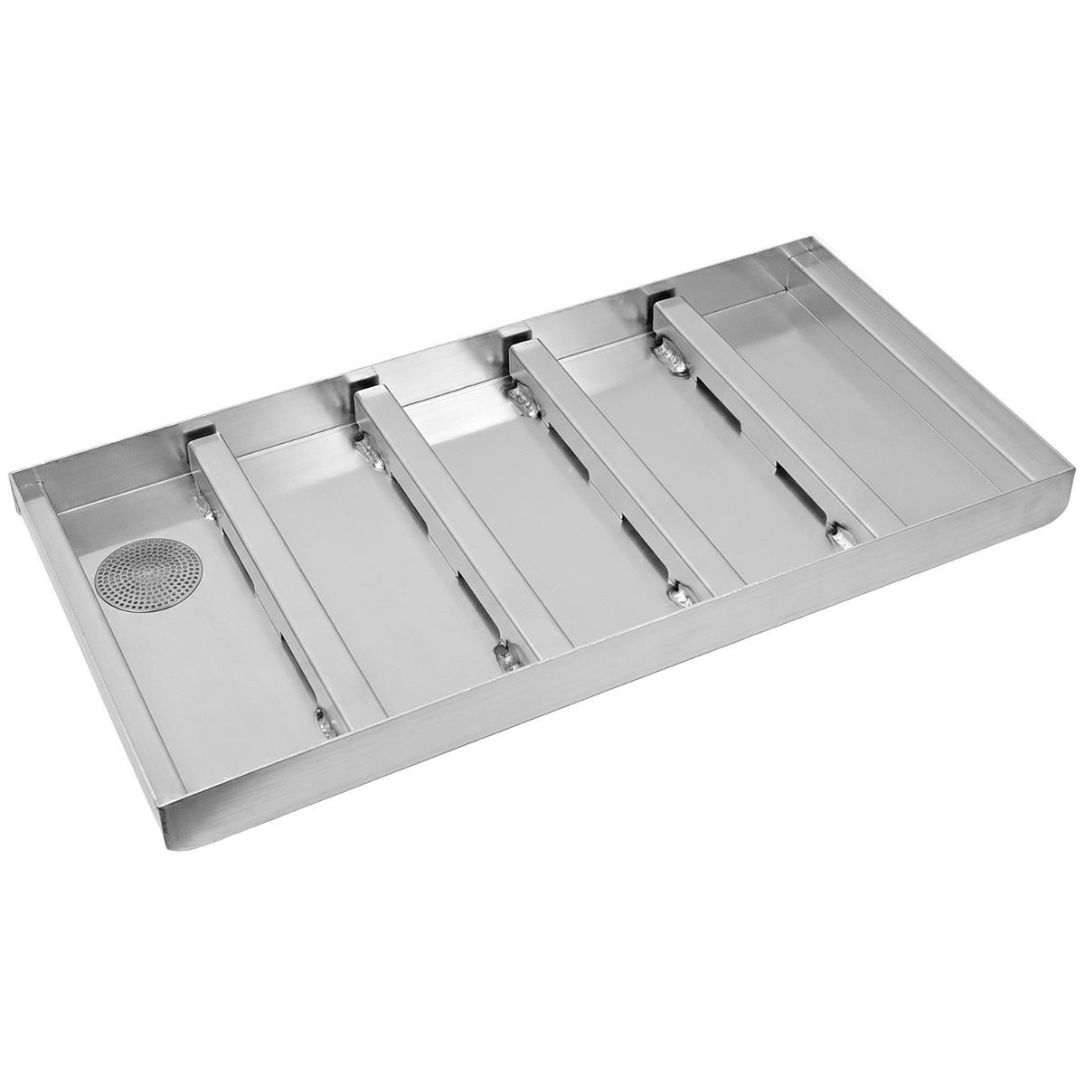 Emco Schmutzfangwanne 75mm | Aluminium | 100x50cm - Bild 1