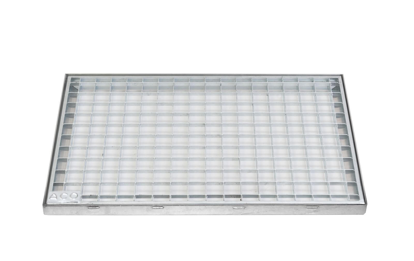 ACO Schuhabstreifer Gitterrost 100x40cm mit Zarge MW 30/30 - Bild 1