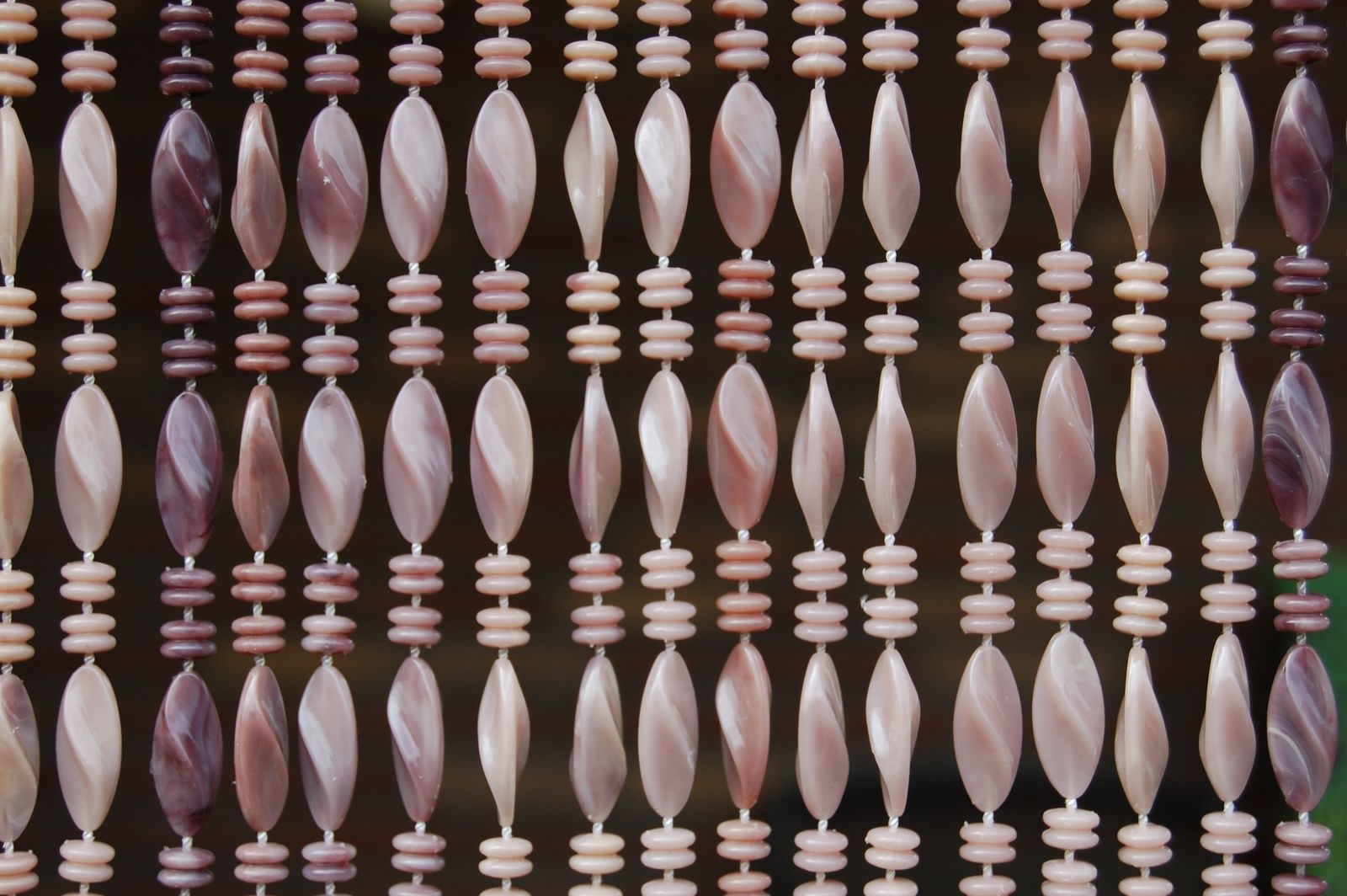 La Tenda T&uuml;rvorhang GENOA 1 Gr&ouml;&szlig;e: 90x210cm Farbe: braun marmor - Bild 1