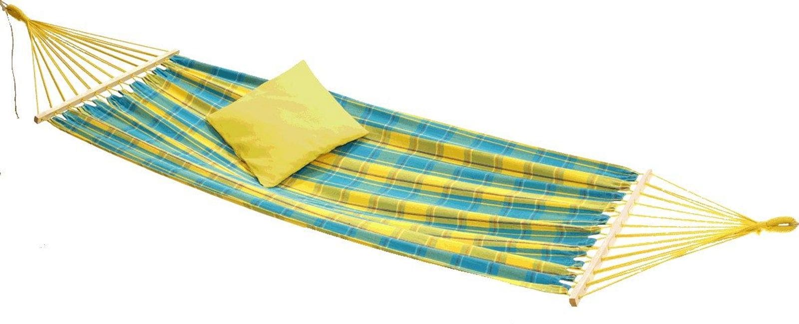Conacord mycona H&auml;ngematte Palermo Comfort gelb t&uuml;rkis - Bild 1