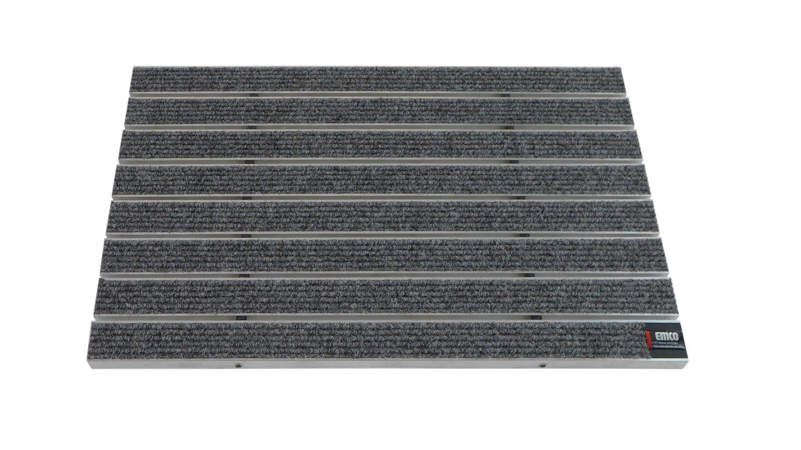 Emco Eingangsmatte DIPLOMAT 22mm | 75x50cm | Large Rips Hellgrau - Bild 1