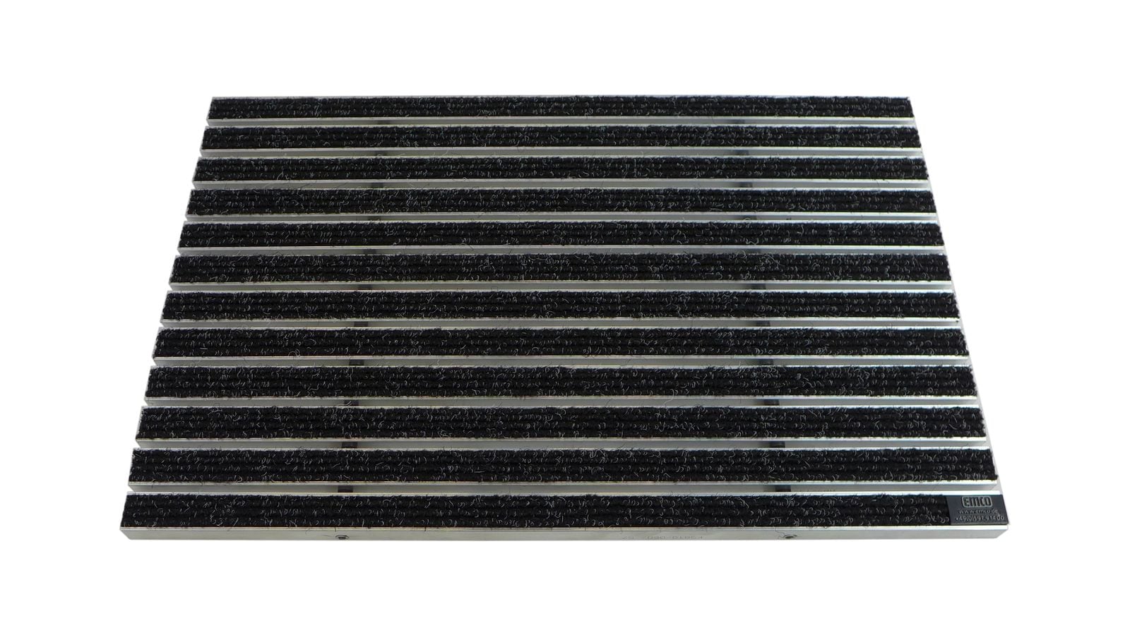 Emco Eingangsmatte DIPLOMAT 12mm | 100x60cm | Rips Anthrazit - Bild 1