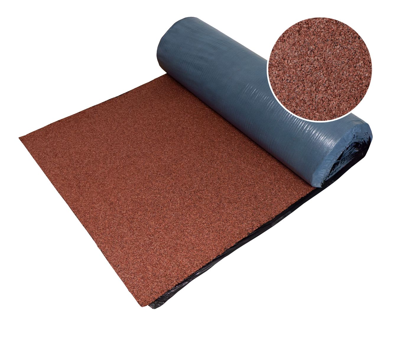 Onduline KSK Gartenhausbahn Rot kaltselbstklebend 5m lang - 50cm breit - Bild 1
