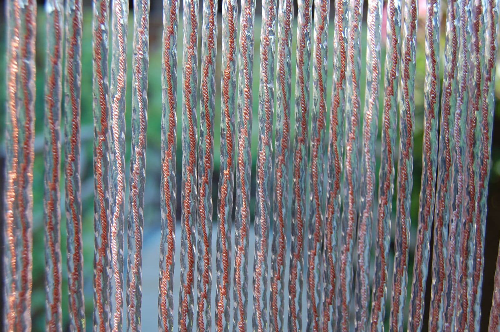 La Tenda T&uuml;rvorhang MERANO 1 Gr&ouml;&szlig;e: 100x230cm Farbe: transparent braun - Bild 1