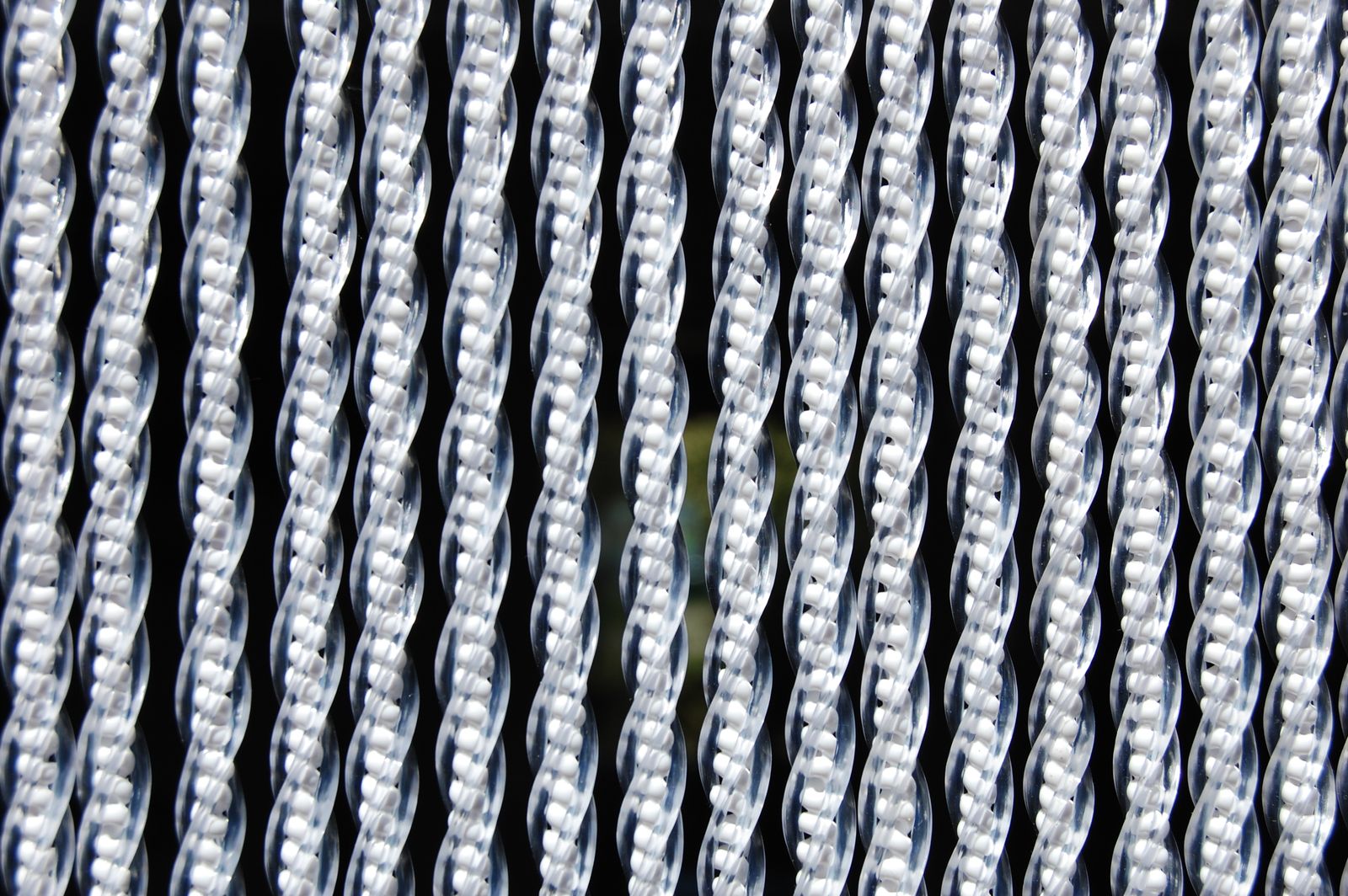 La Tenda T&uuml;rvorhang CORTONA 2 Gr&ouml;&szlig;e: 90x210cm Farbe: wei&szlig; transparent - Bild 1